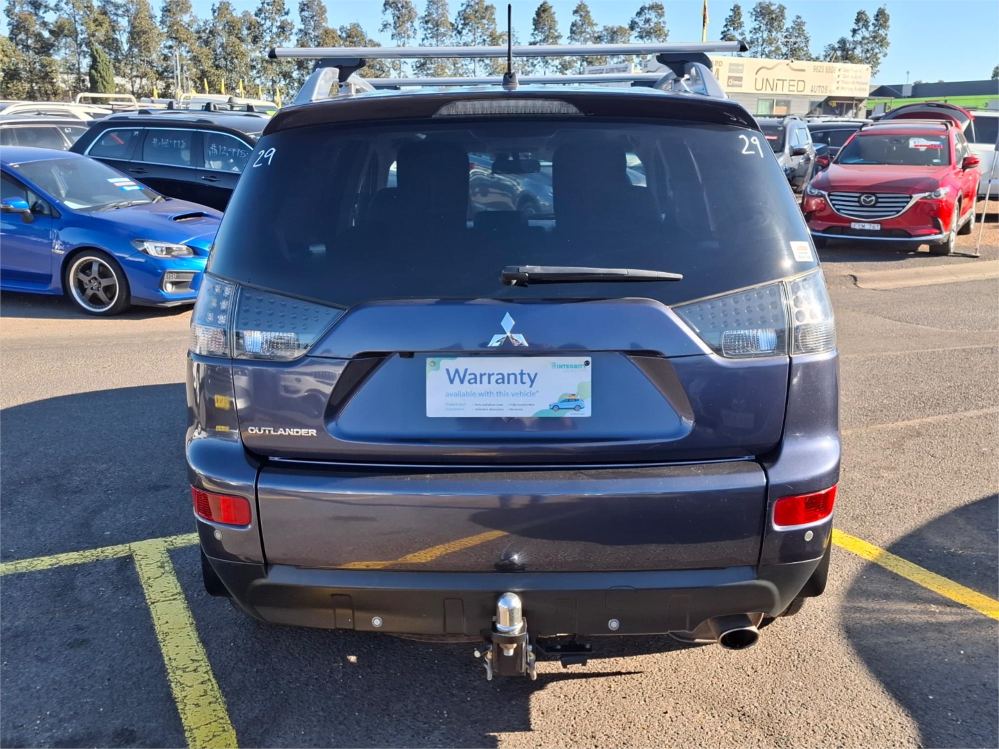 2008 MITSUBISHI OUTLANDER ZG MY08 VR-X 6 SP AUTO SPORTS MODE 4D WAGON