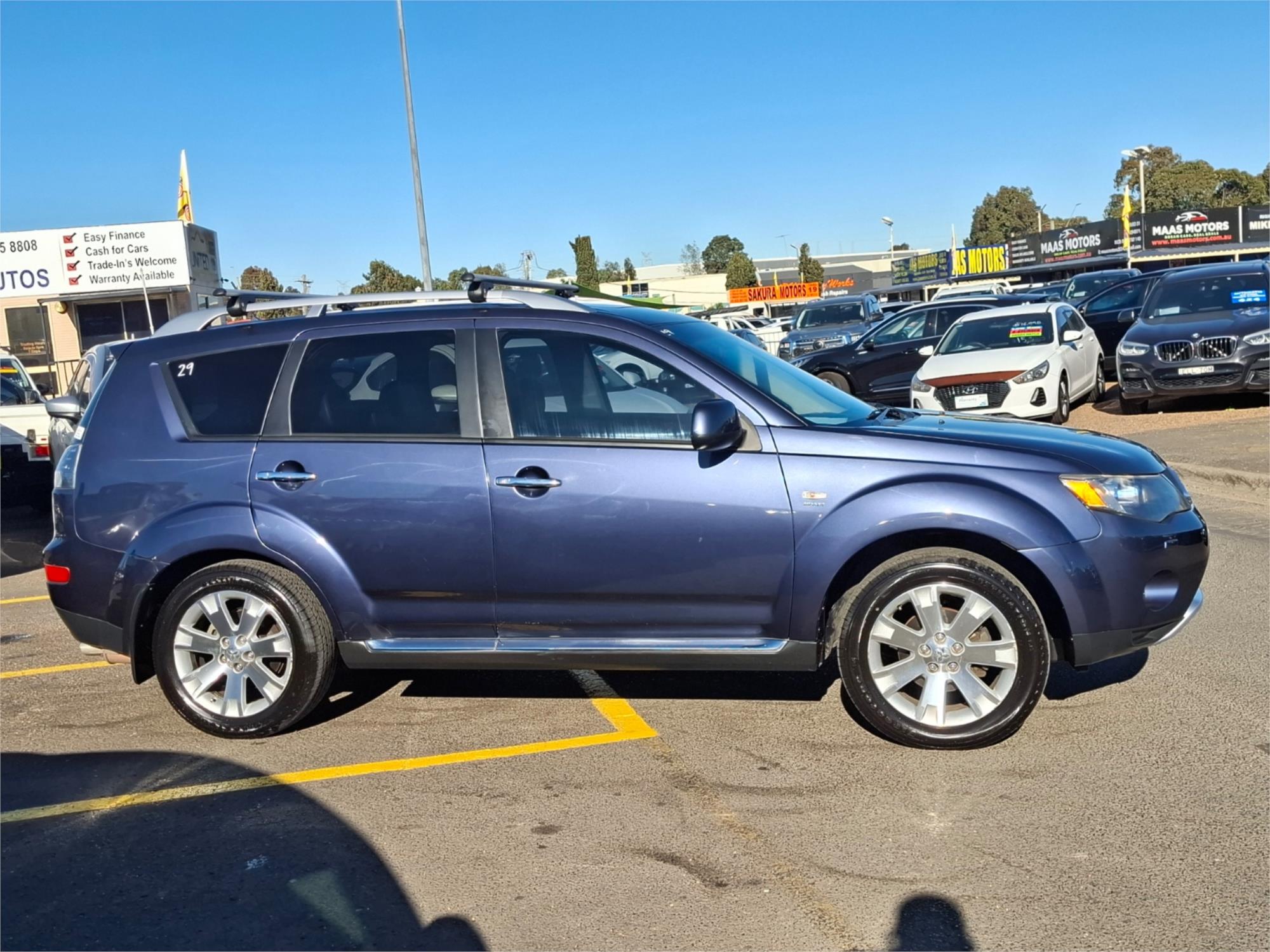 2008 MITSUBISHI OUTLANDER ZG MY08 VR-X 6 SP AUTO SPORTS MODE 4D WAGON