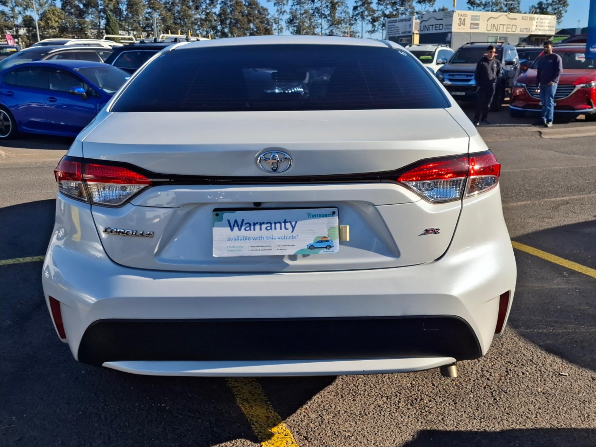 2020 TOYOTA COROLLA MZEA12R ZR CONTINUOUS VARIABLE 4D SEDAN