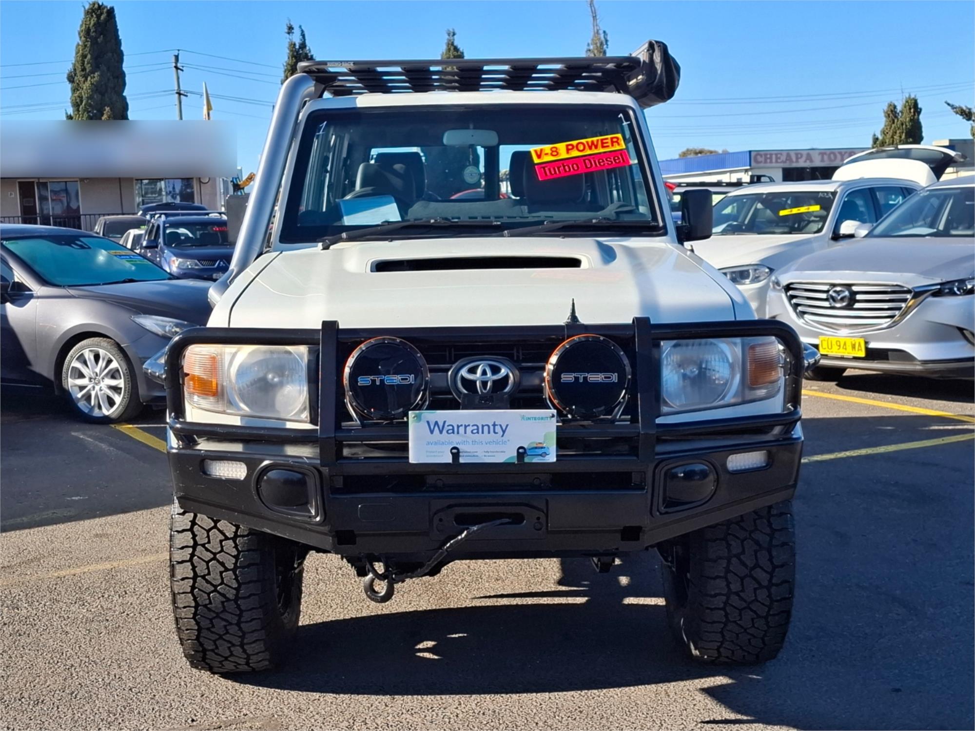 2012 TOYOTA LANDCRUISER VDJ76R 09 UPGRADE WORKMATE (4x4) 5 SP MANUAL 4D WAGON