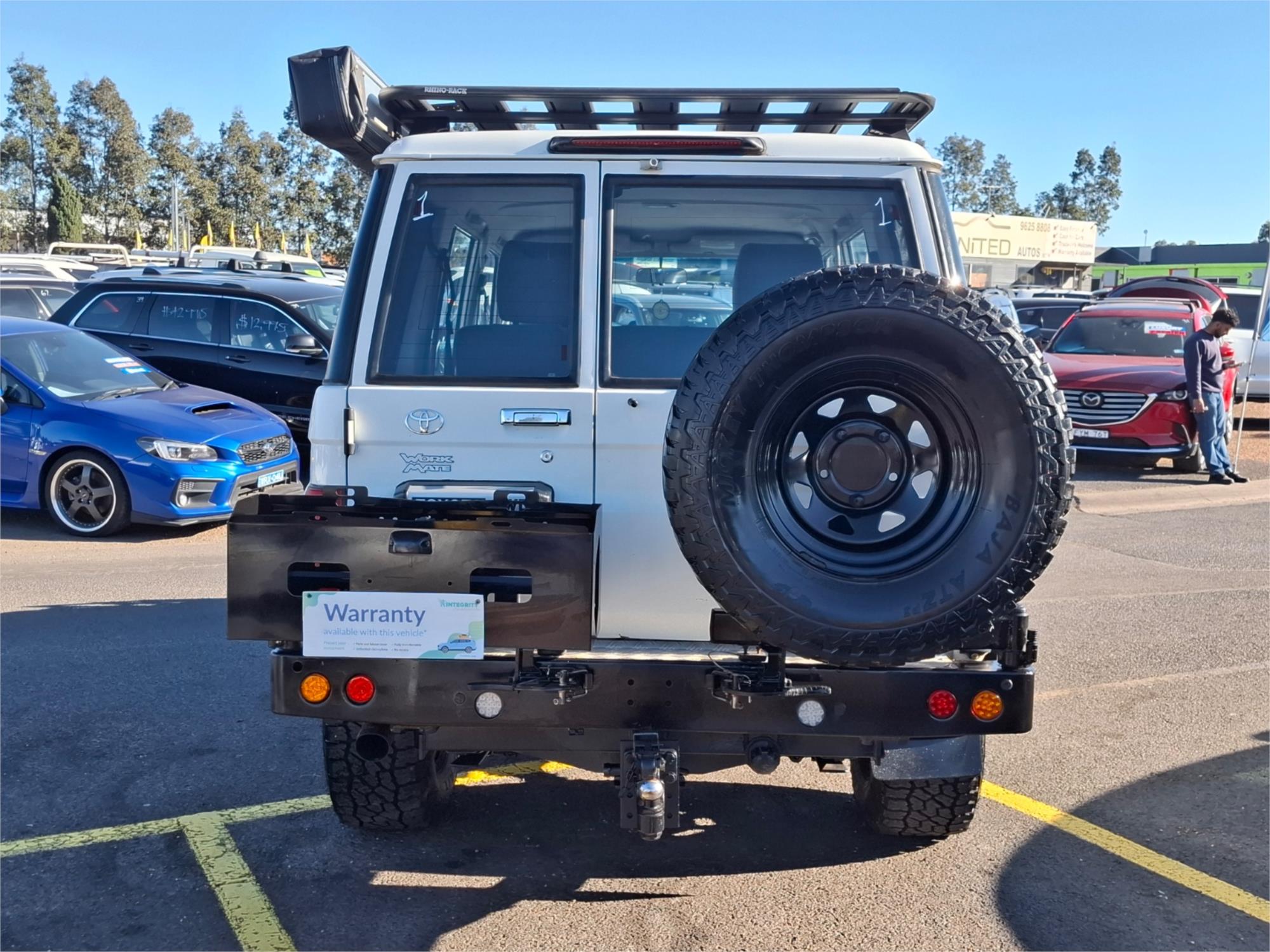 2012 TOYOTA LANDCRUISER VDJ76R 09 UPGRADE WORKMATE (4x4) 5 SP MANUAL 4D WAGON