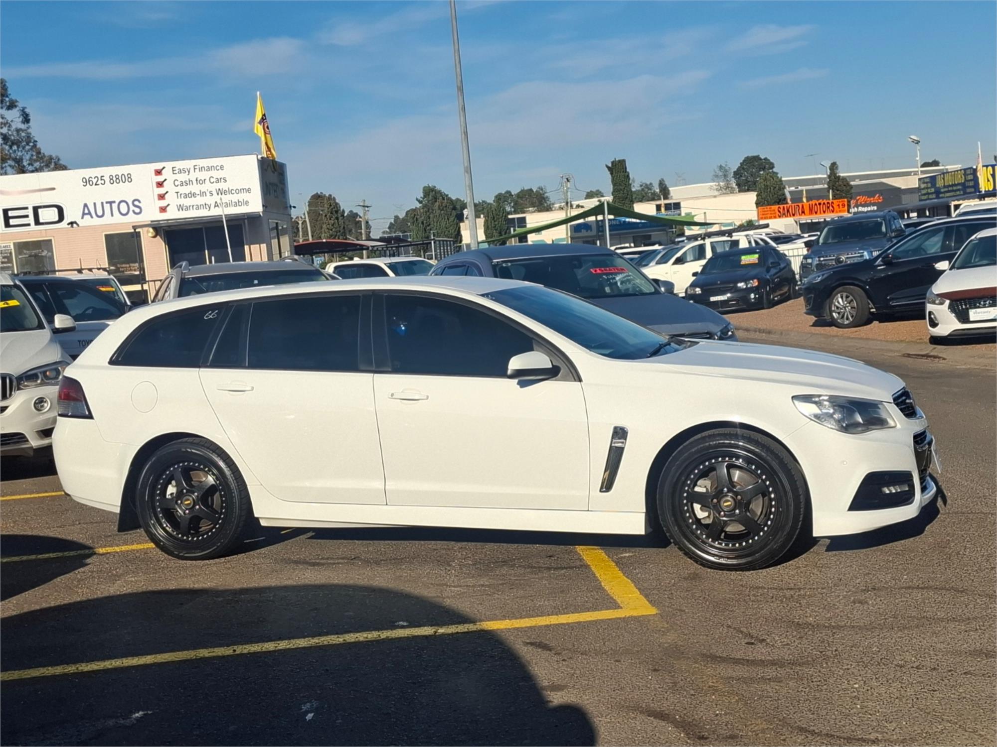 2013 HOLDEN COMMODORE VF SV6 6 SP AUTOMATIC 4D SPORTWAGON