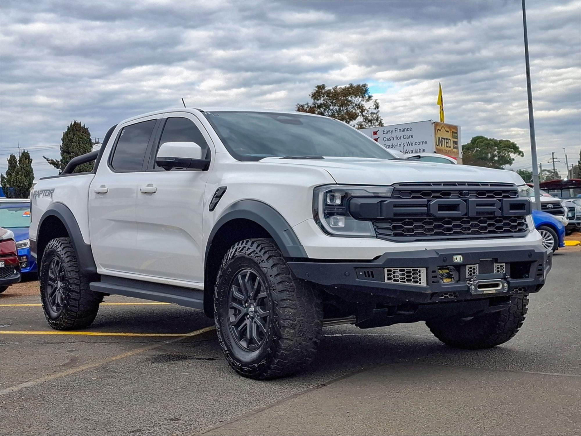 2023 FORD RANGER PY MY22 RAPTOR 3.0 (4x4) 10 SP AUTOMATIC DOUBLE CAB P/UP