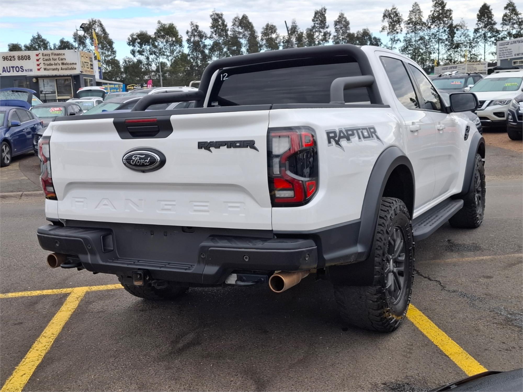 2023 FORD RANGER PY MY22 RAPTOR 3.0 (4x4) 10 SP AUTOMATIC DOUBLE CAB P/UP