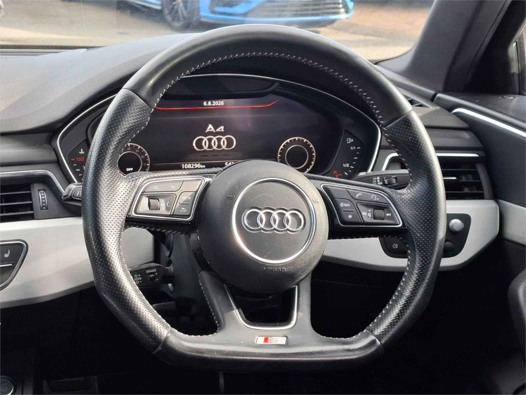2016 AUDI A4 F4 (B9) 2.0 TFSI S TRONIC SPORT 7 SP AUTO DUAL CLUTCH 4D SEDAN
