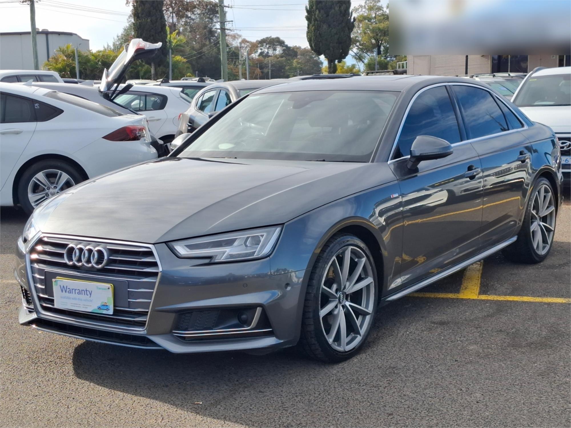 2016 AUDI A4 F4 (B9) 2.0 TFSI S TRONIC SPORT 7 SP AUTO DUAL CLUTCH 4D SEDAN