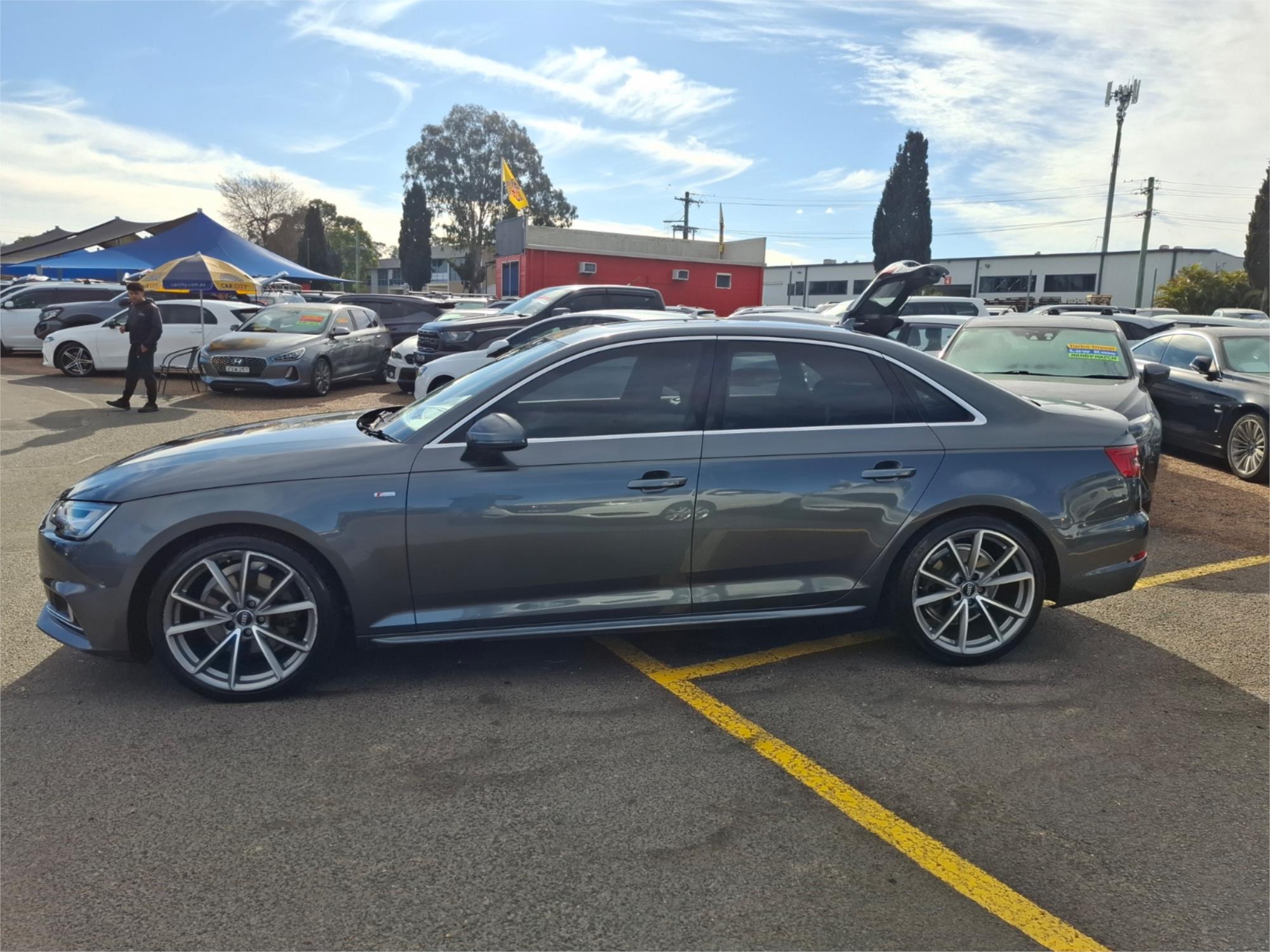 2016 AUDI A4 F4 (B9) 2.0 TFSI S TRONIC SPORT 7 SP AUTO DUAL CLUTCH 4D SEDAN