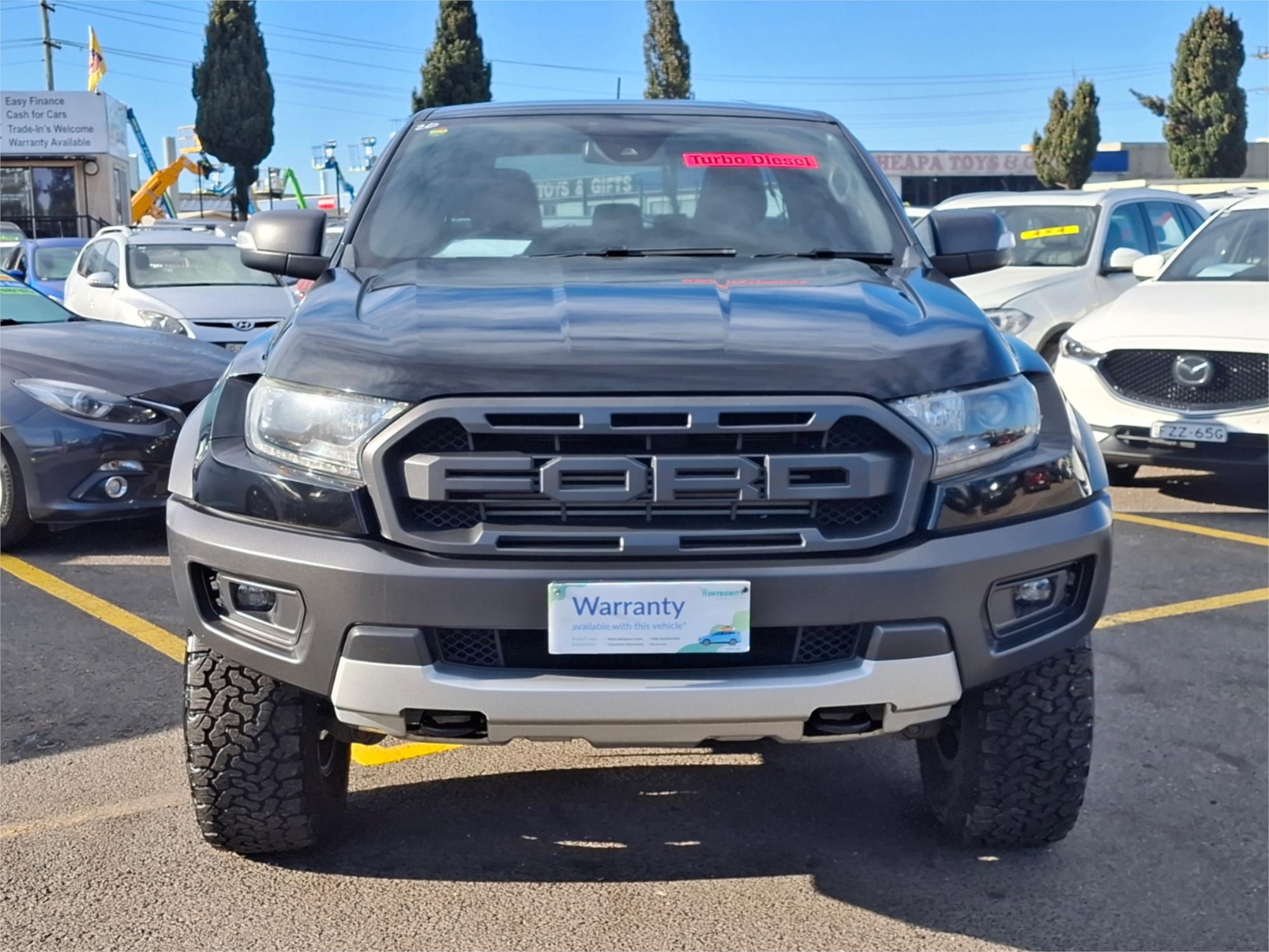 2018 FORD RANGER PX MKIII MY19 RAPTOR 2.0 (4x4) 10 SP AUTOMATIC DOUBLE CAB P/UP