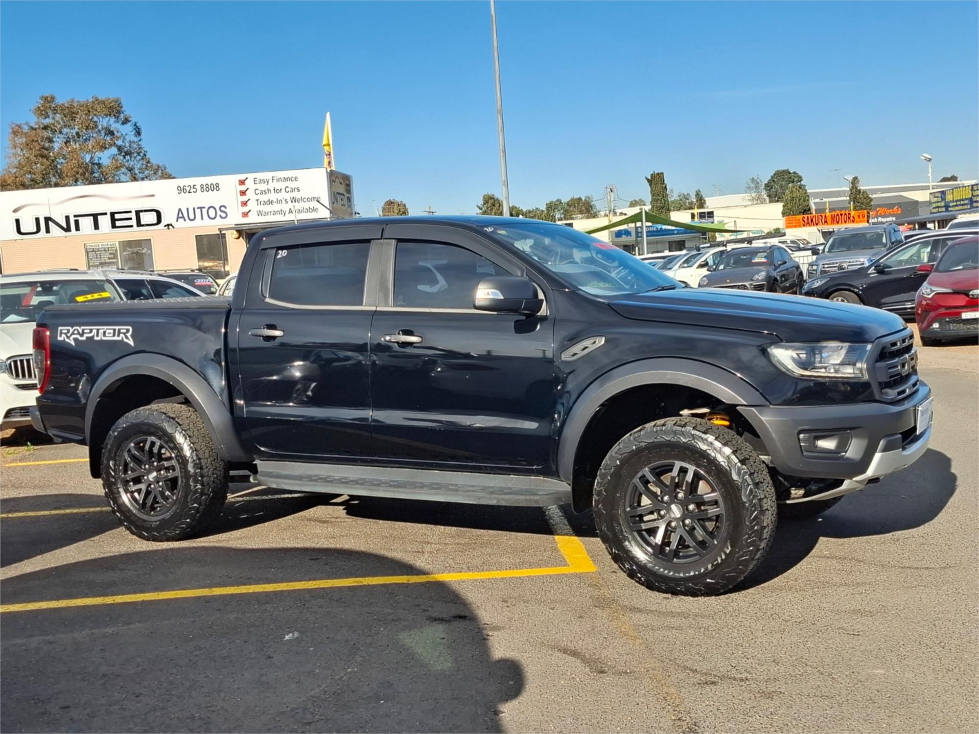 2018 FORD RANGER PX MKIII MY19 RAPTOR 2.0 (4x4) 10 SP AUTOMATIC DOUBLE CAB P/UP