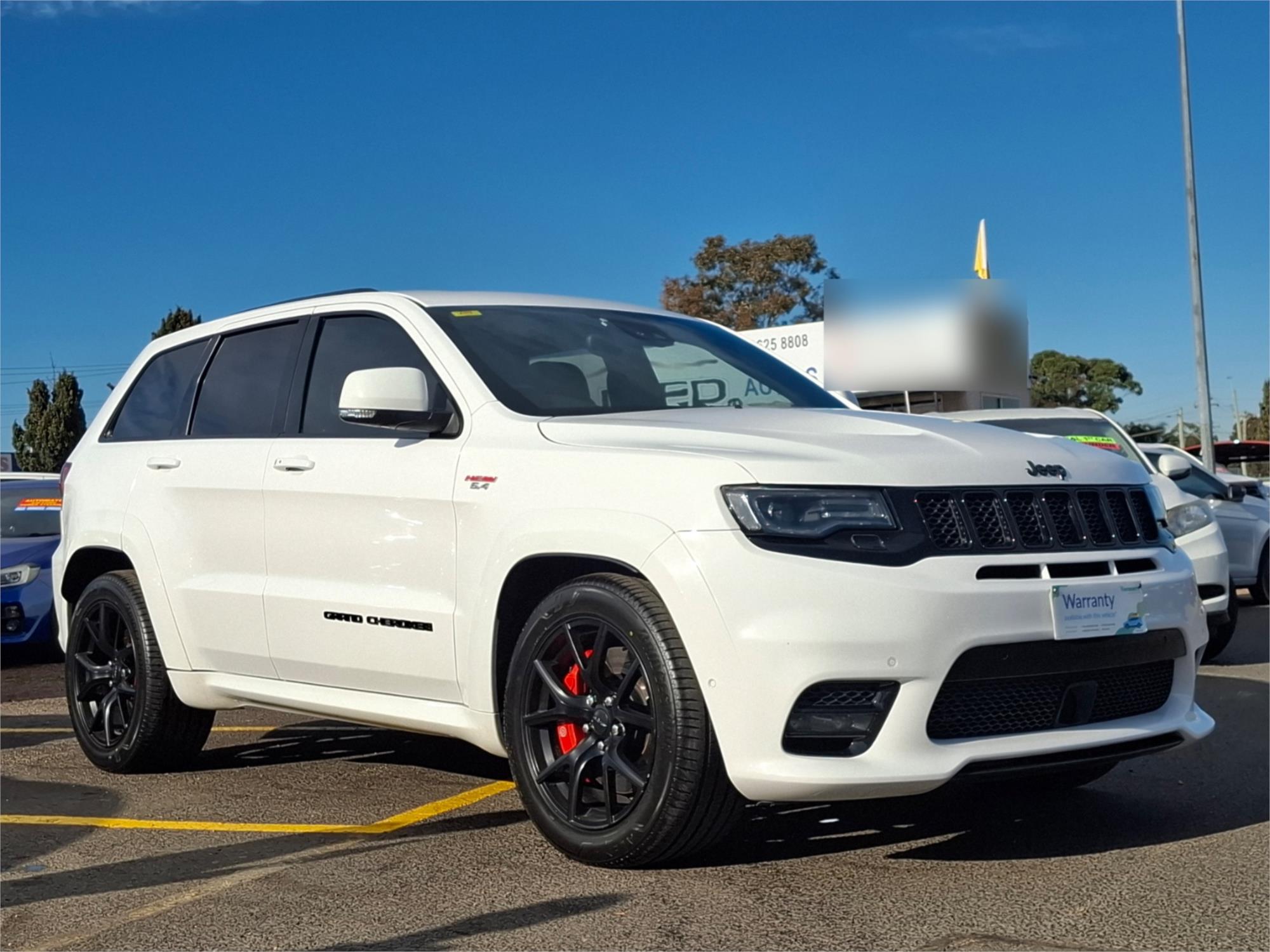 2018 JEEP GRAND CHEROKEE WK MY18 SRT (4x4) 8 SP AUTOMATIC 4D WAGON