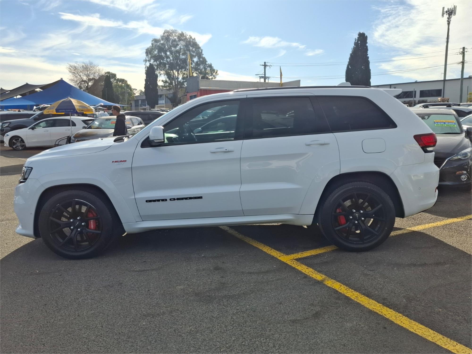 2018 JEEP GRAND CHEROKEE WK MY18 SRT (4x4) 8 SP AUTOMATIC 4D WAGON