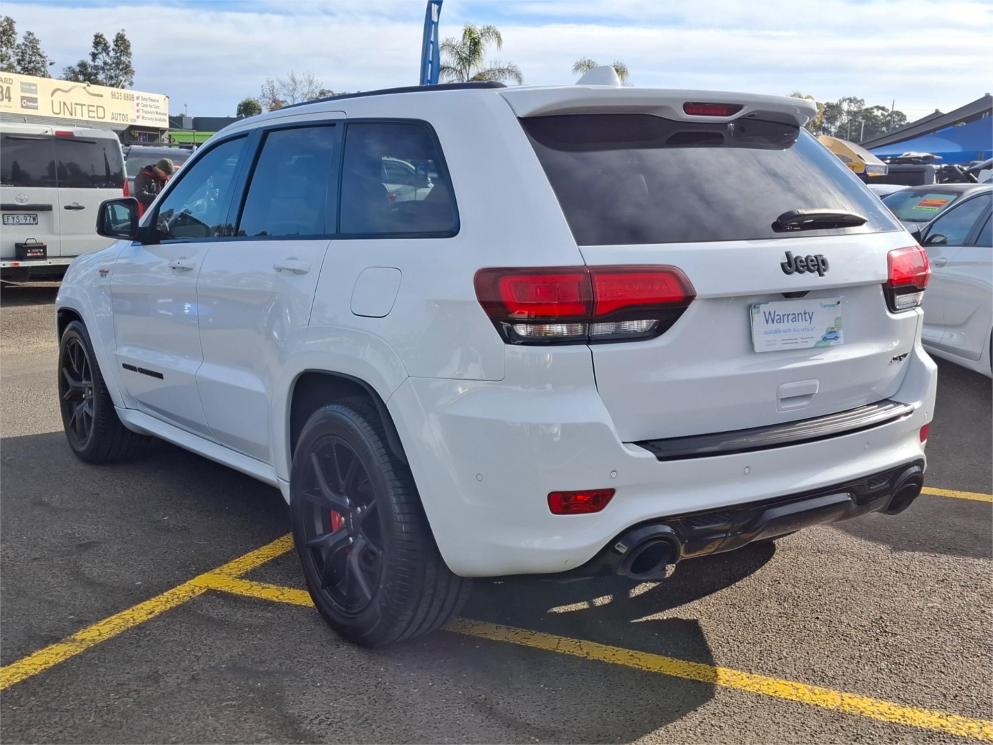 2018 JEEP GRAND CHEROKEE WK MY18 SRT (4x4) 8 SP AUTOMATIC 4D WAGON