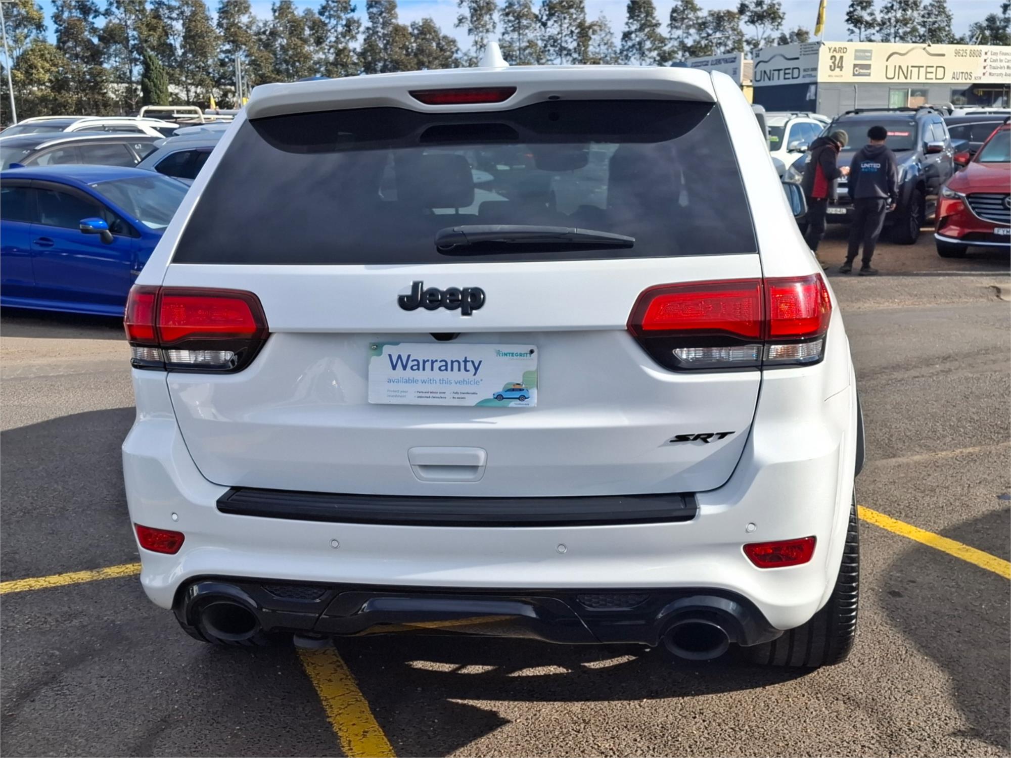 2018 JEEP GRAND CHEROKEE WK MY18 SRT (4x4) 8 SP AUTOMATIC 4D WAGON