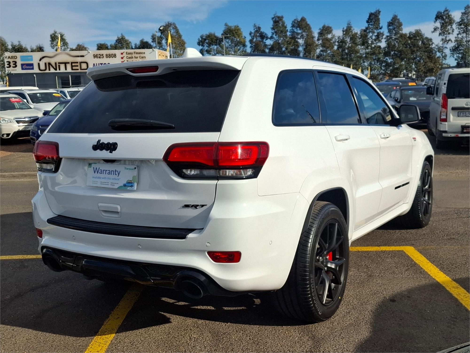 2018 JEEP GRAND CHEROKEE WK MY18 SRT (4x4) 8 SP AUTOMATIC 4D WAGON