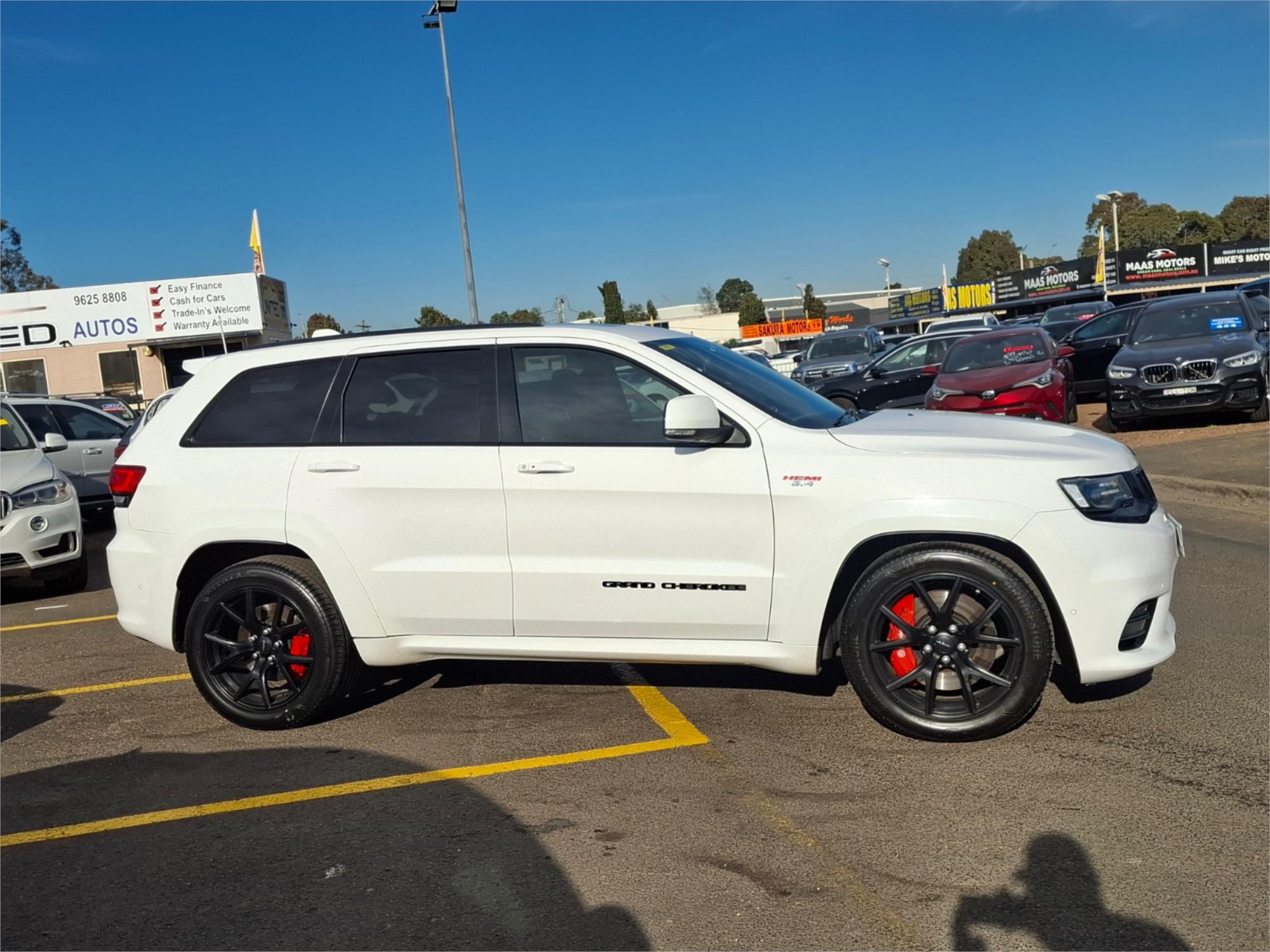 2018 JEEP GRAND CHEROKEE WK MY18 SRT (4x4) 8 SP AUTOMATIC 4D WAGON
