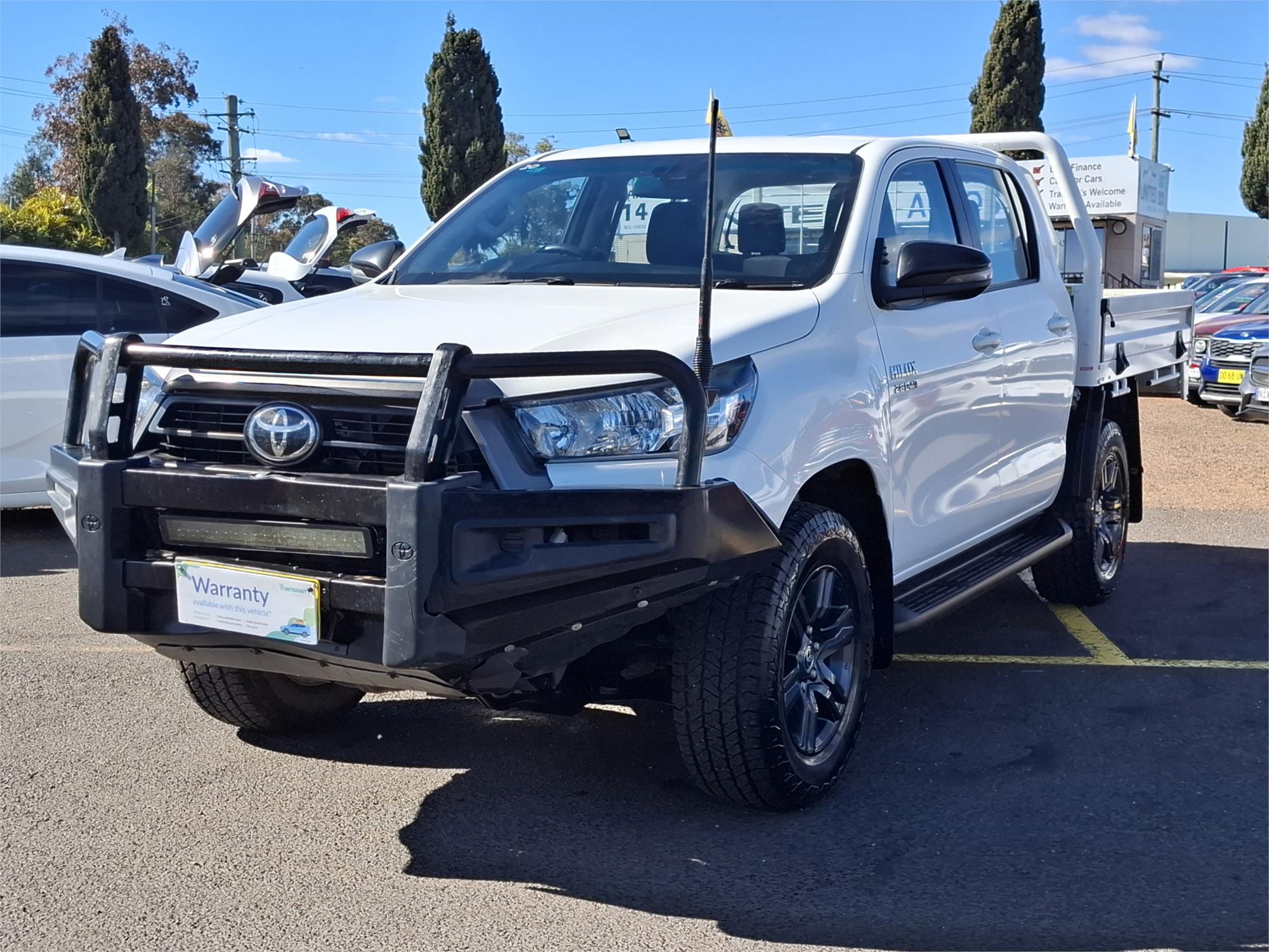 2023 TOYOTA HILUX GUN126R SR (4x4) 6 SP AUTOMATIC C/CHAS