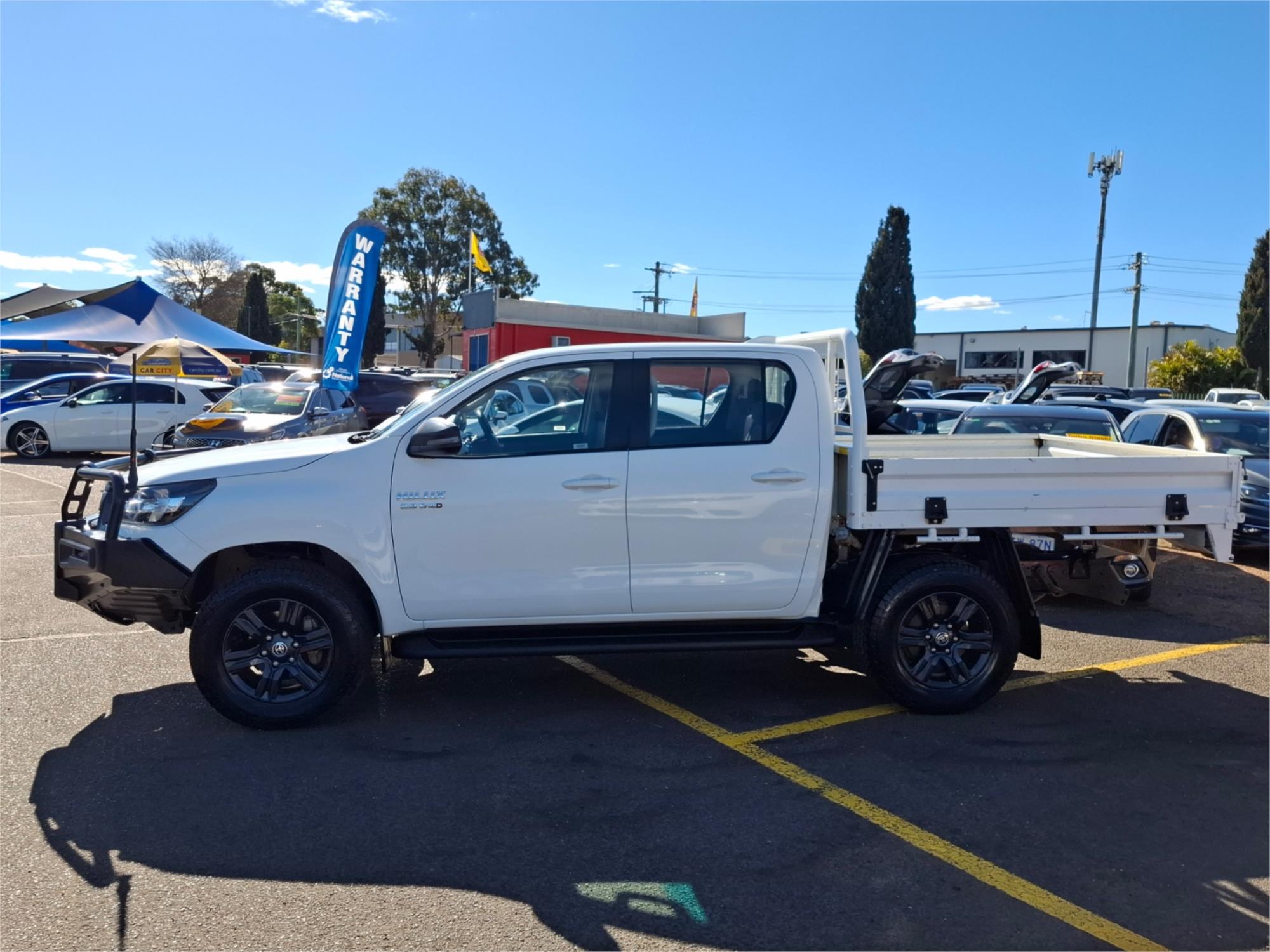 2023 TOYOTA HILUX GUN126R SR (4x4) 6 SP AUTOMATIC C/CHAS