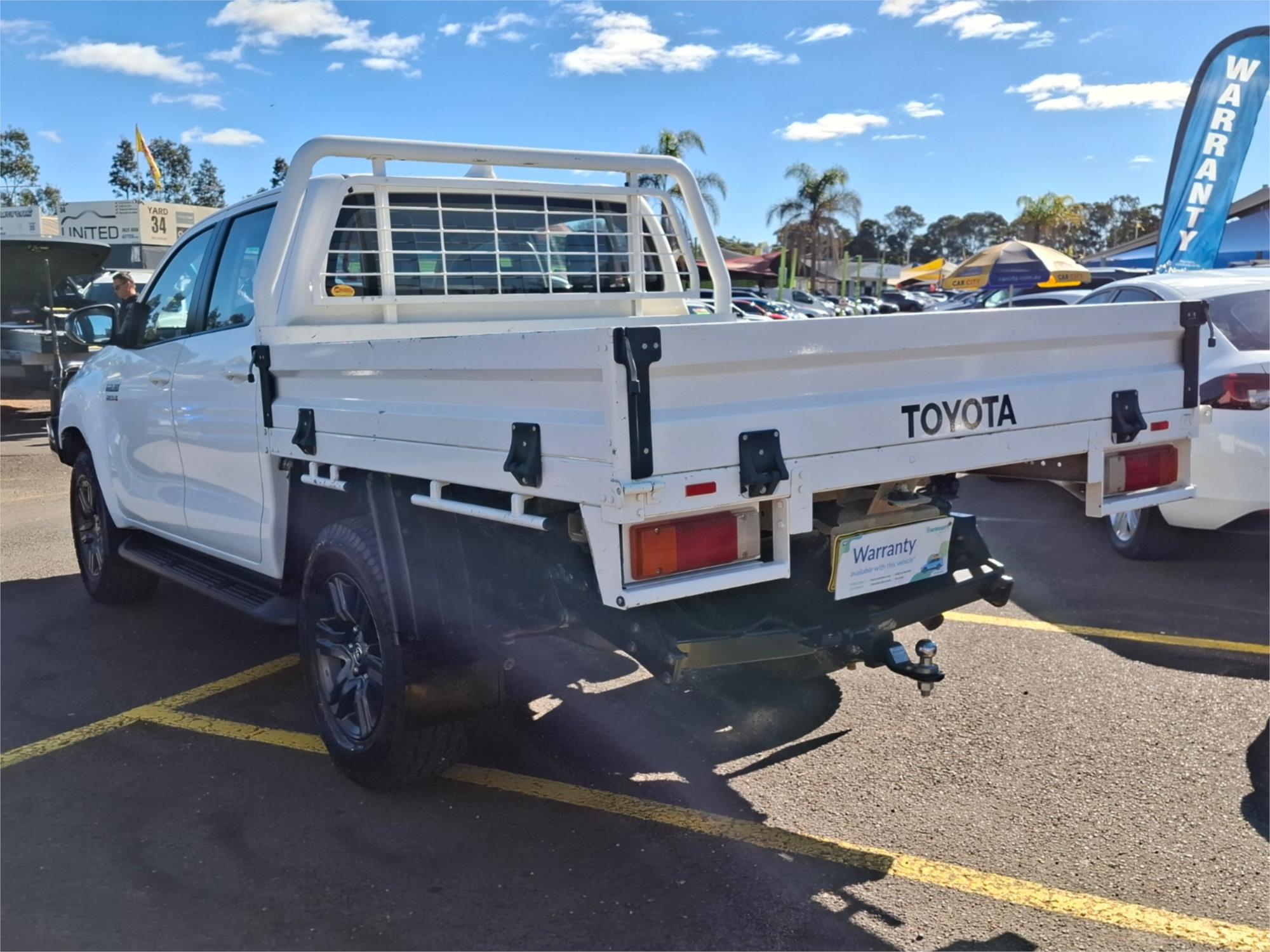 2023 TOYOTA HILUX GUN126R SR (4x4) 6 SP AUTOMATIC C/CHAS