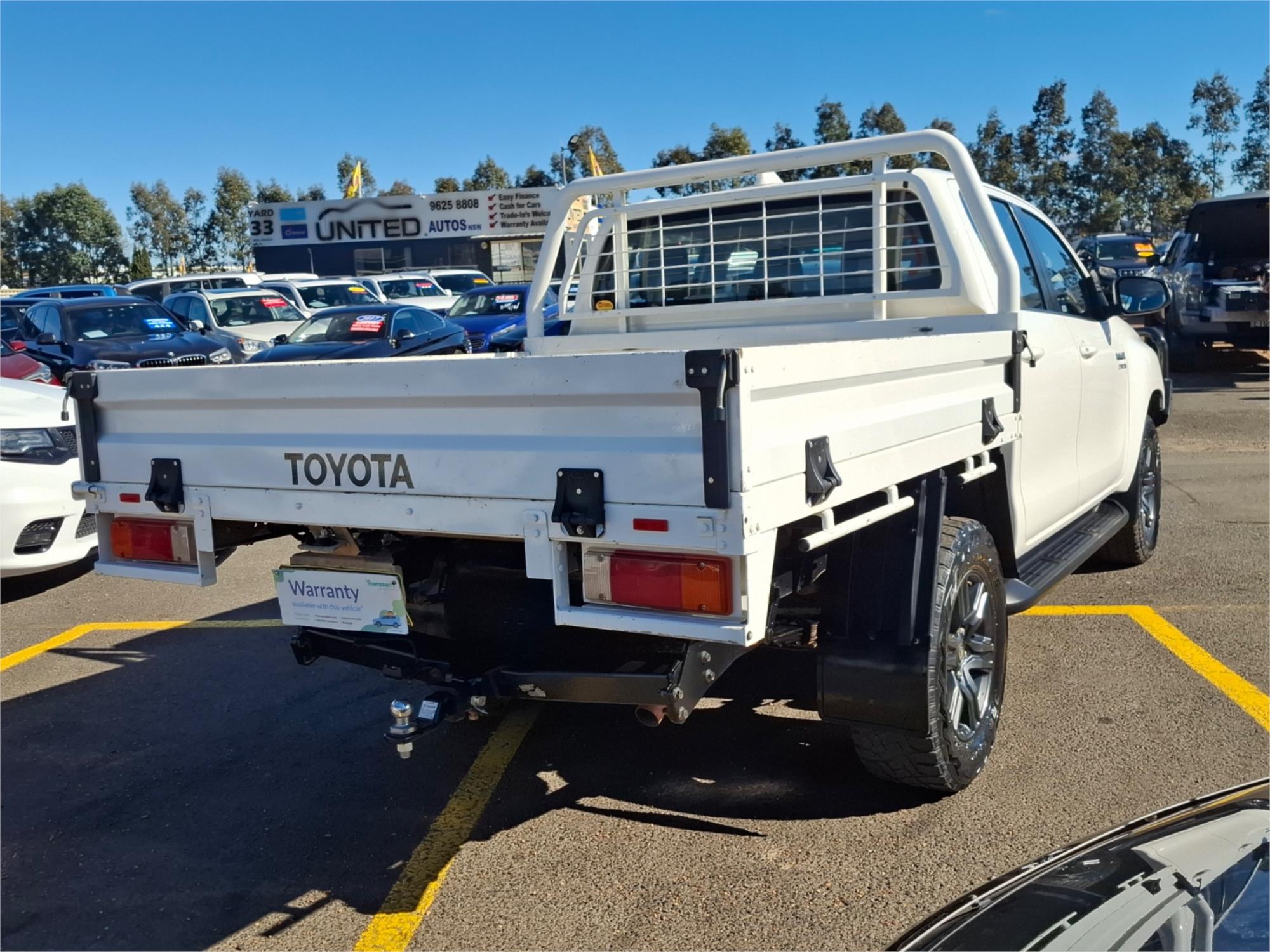 2023 TOYOTA HILUX GUN126R SR (4x4) 6 SP AUTOMATIC C/CHAS