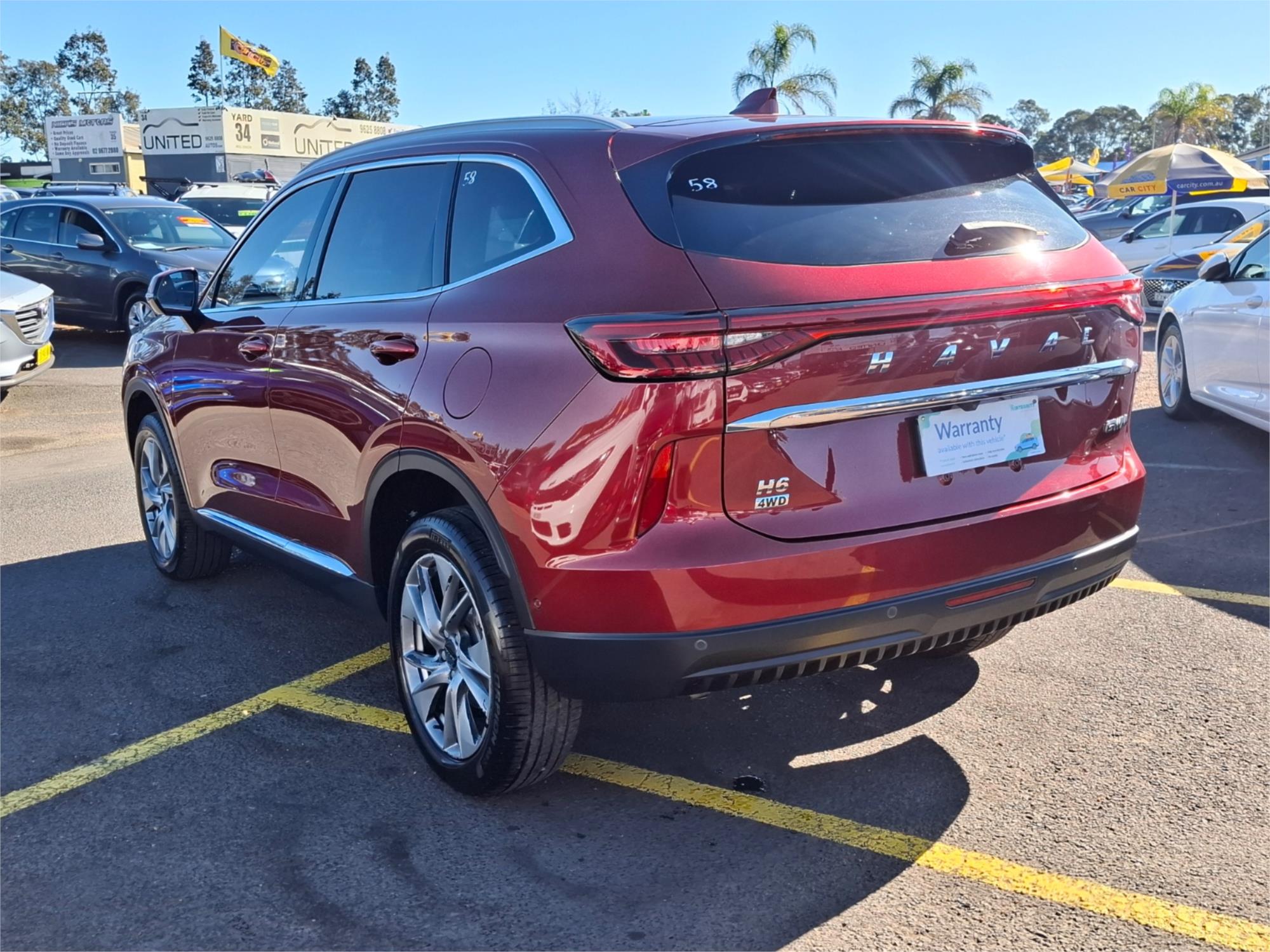 2022 GWM HAVAL H6 B01 ULTRA 7 SP AUTO DUAL CLUTCH 4D WAGON