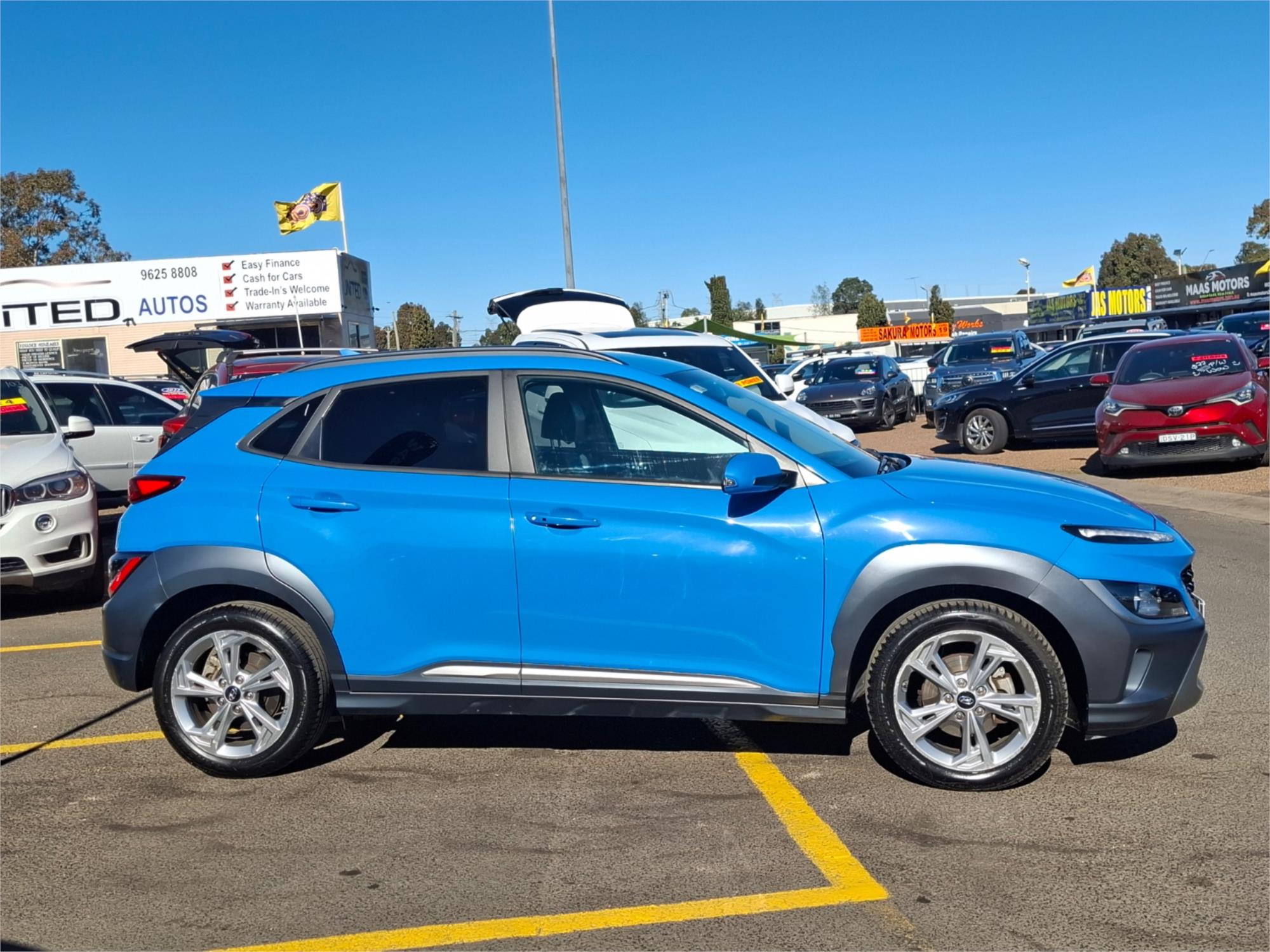 2022 HYUNDAI KONA OS.V4 MY22 ELITE (FWD) CONTINUOUS VARIABLE 4D WAGON