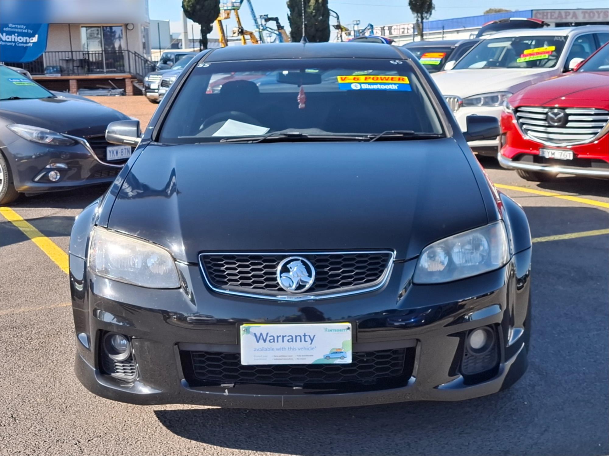 2012 HOLDEN COMMODORE VE II MY12 SV6 6 SP MANUAL UTILITY