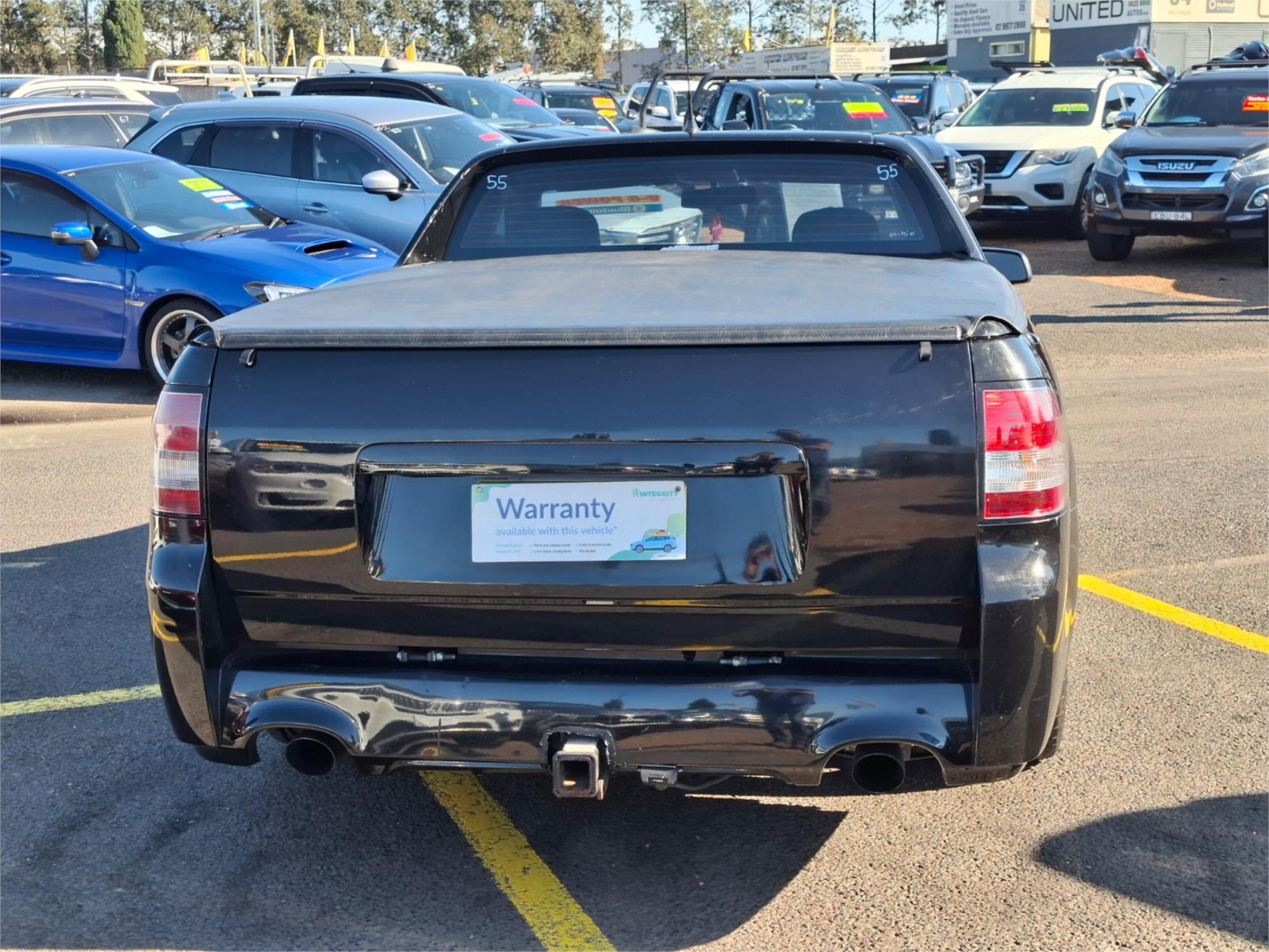 2012 HOLDEN COMMODORE VE II MY12 SV6 6 SP MANUAL UTILITY