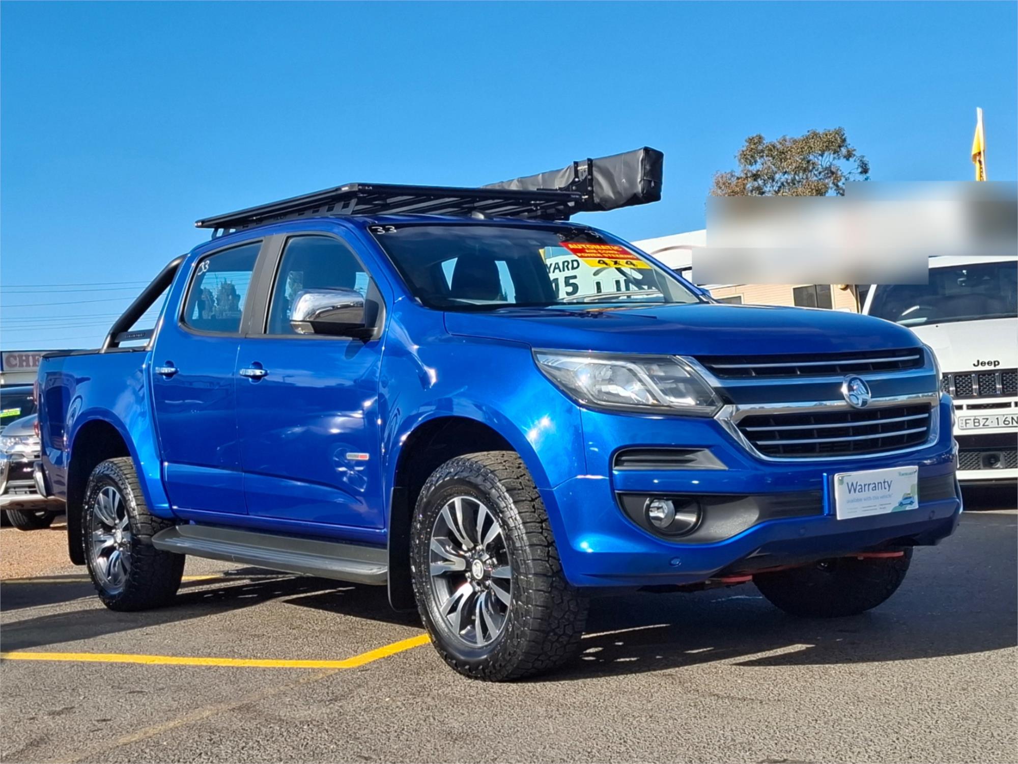 2017 HOLDEN COLORADO RG MY17 LTZ (4x4) 6 SP AUTOMATIC CREW CAB P/UP
