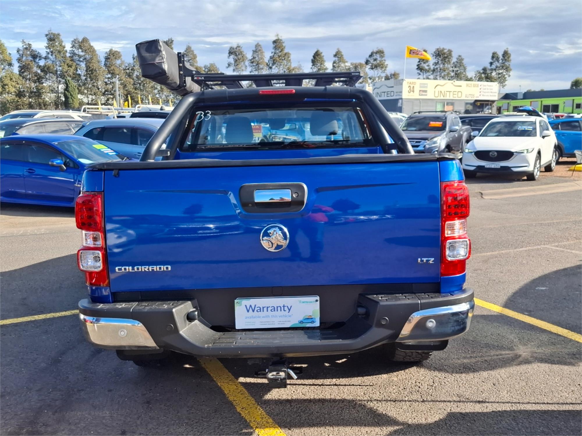2017 HOLDEN COLORADO RG MY17 LTZ (4x4) 6 SP AUTOMATIC CREW CAB P/UP