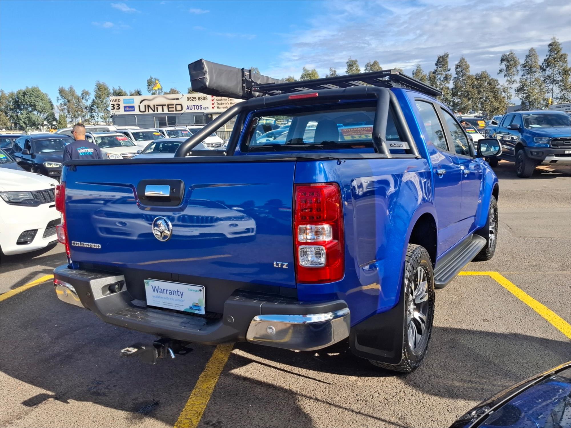 2017 HOLDEN COLORADO RG MY17 LTZ (4x4) 6 SP AUTOMATIC CREW CAB P/UP