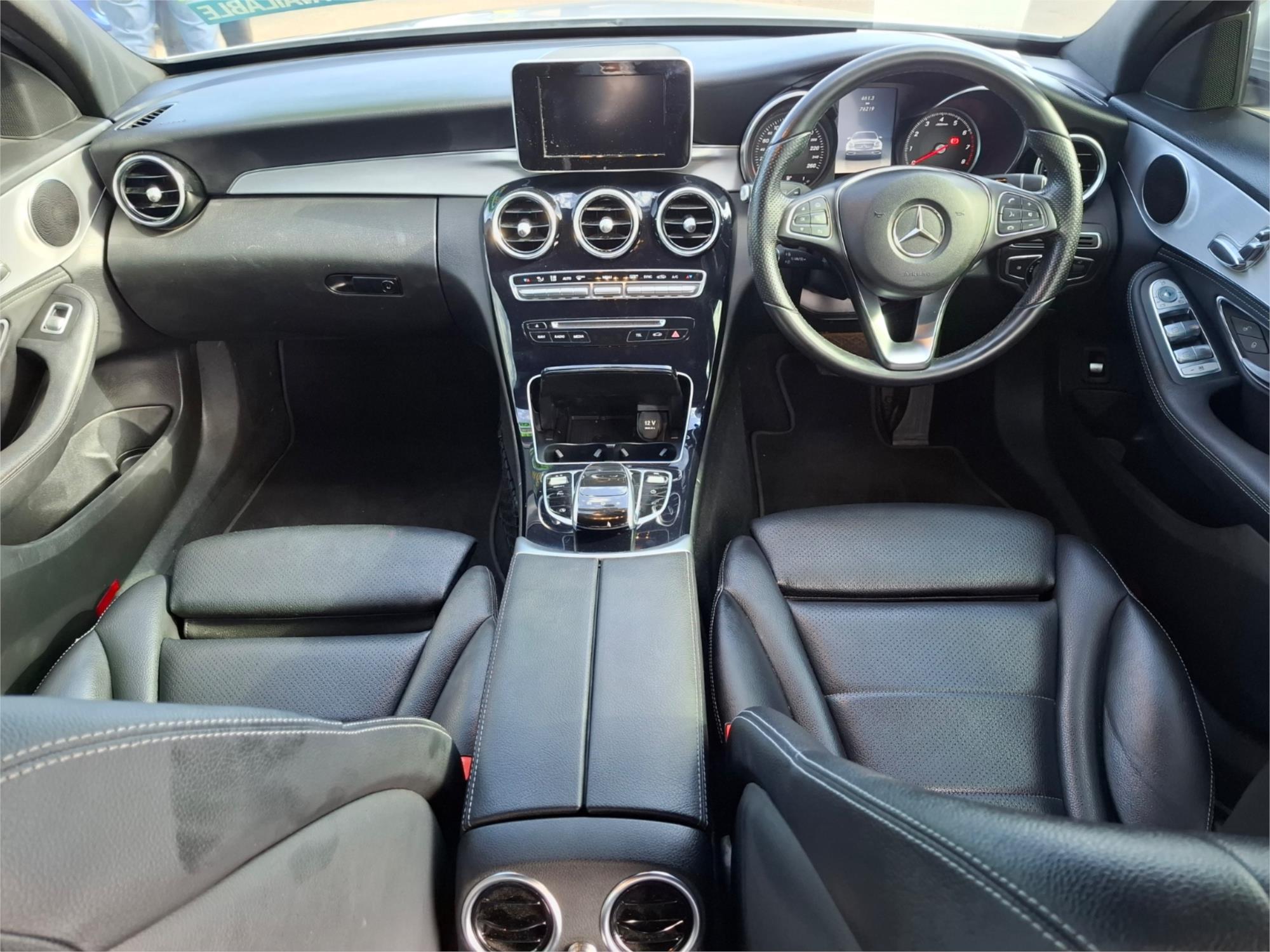 2015 MERCEDES-BENZ C200 205 7 SP AUTOMATIC 4D SEDAN