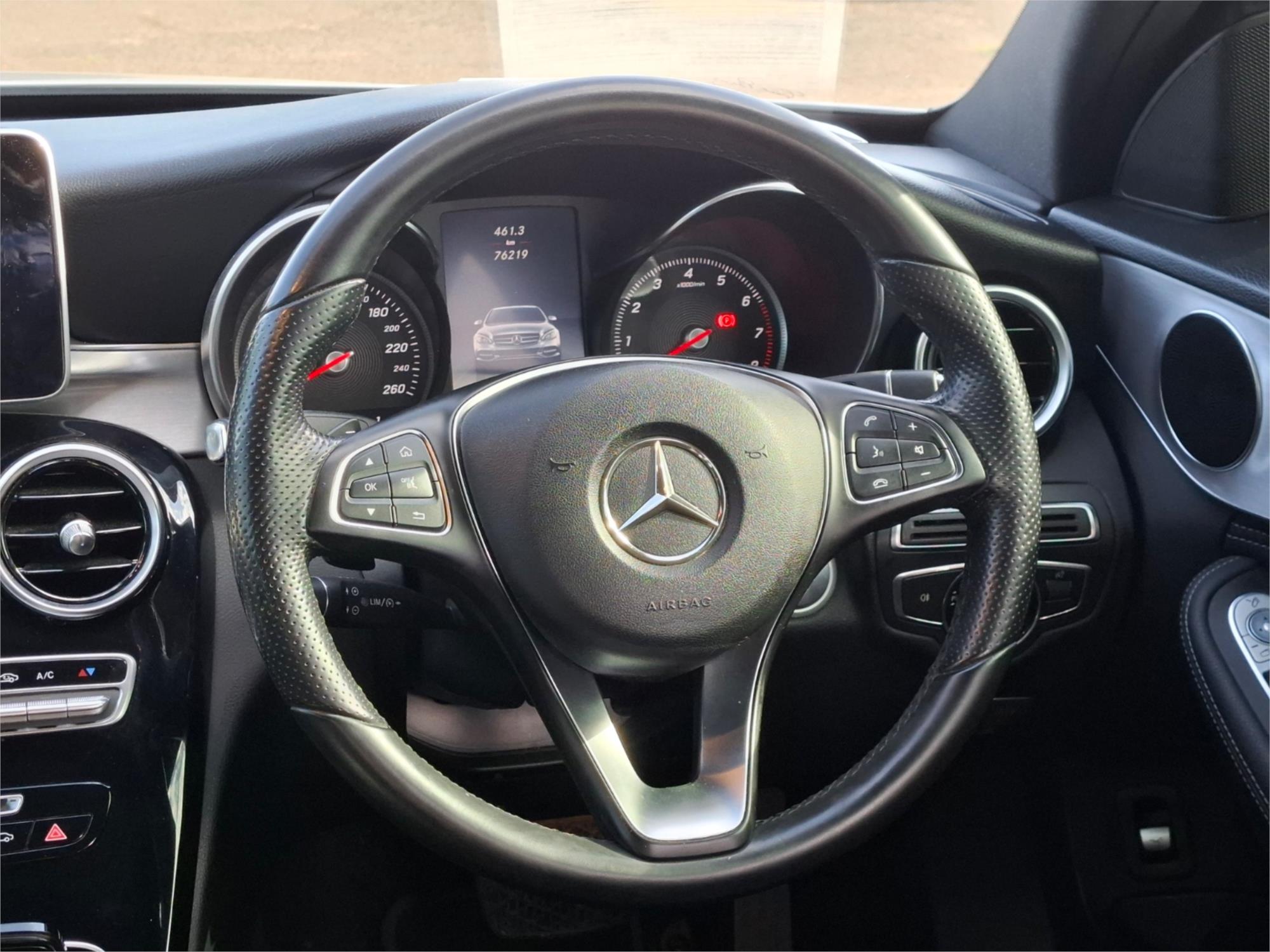 2015 MERCEDES-BENZ C200 205 7 SP AUTOMATIC 4D SEDAN