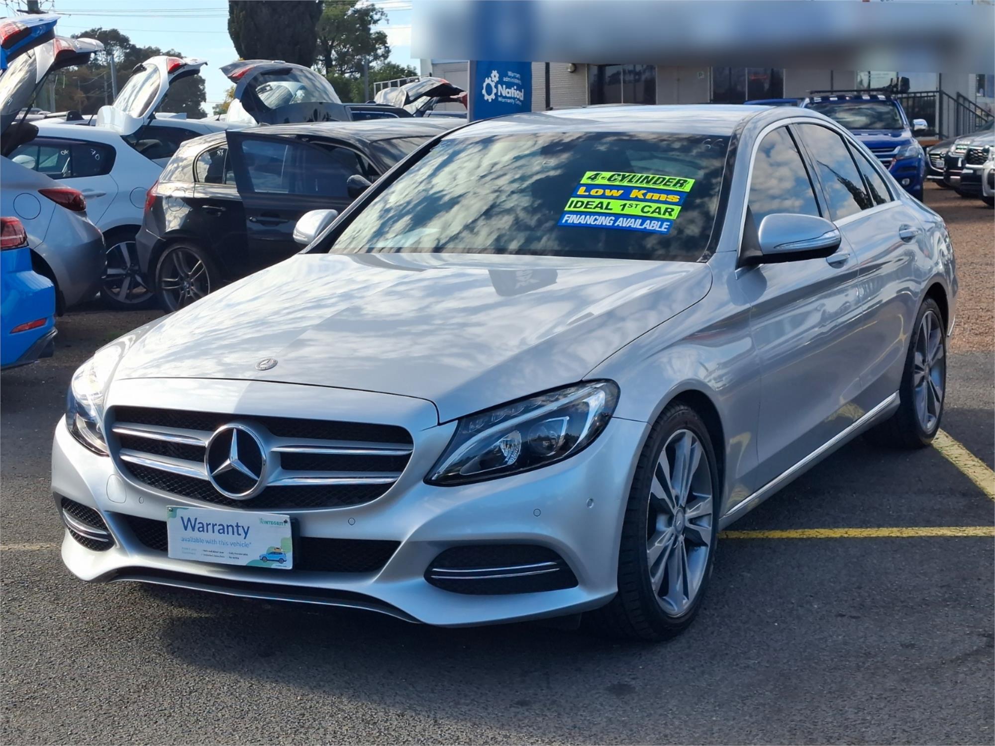 2015 MERCEDES-BENZ C200 205 7 SP AUTOMATIC 4D SEDAN