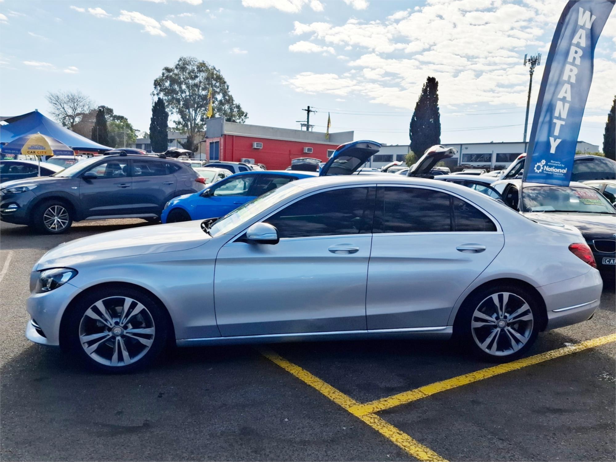2015 MERCEDES-BENZ C200 205 7 SP AUTOMATIC 4D SEDAN