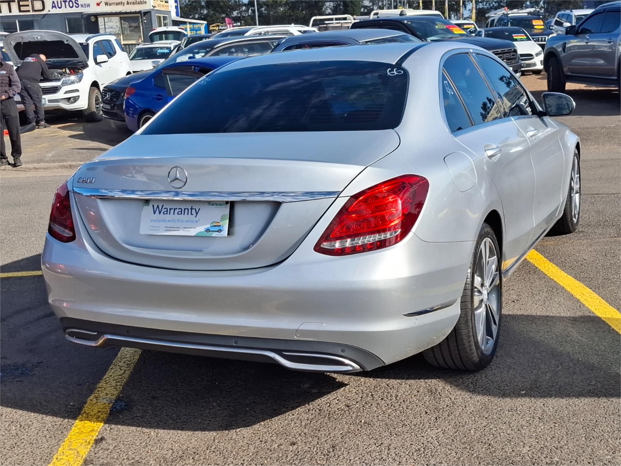 2015 MERCEDES-BENZ C200 205 7 SP AUTOMATIC 4D SEDAN