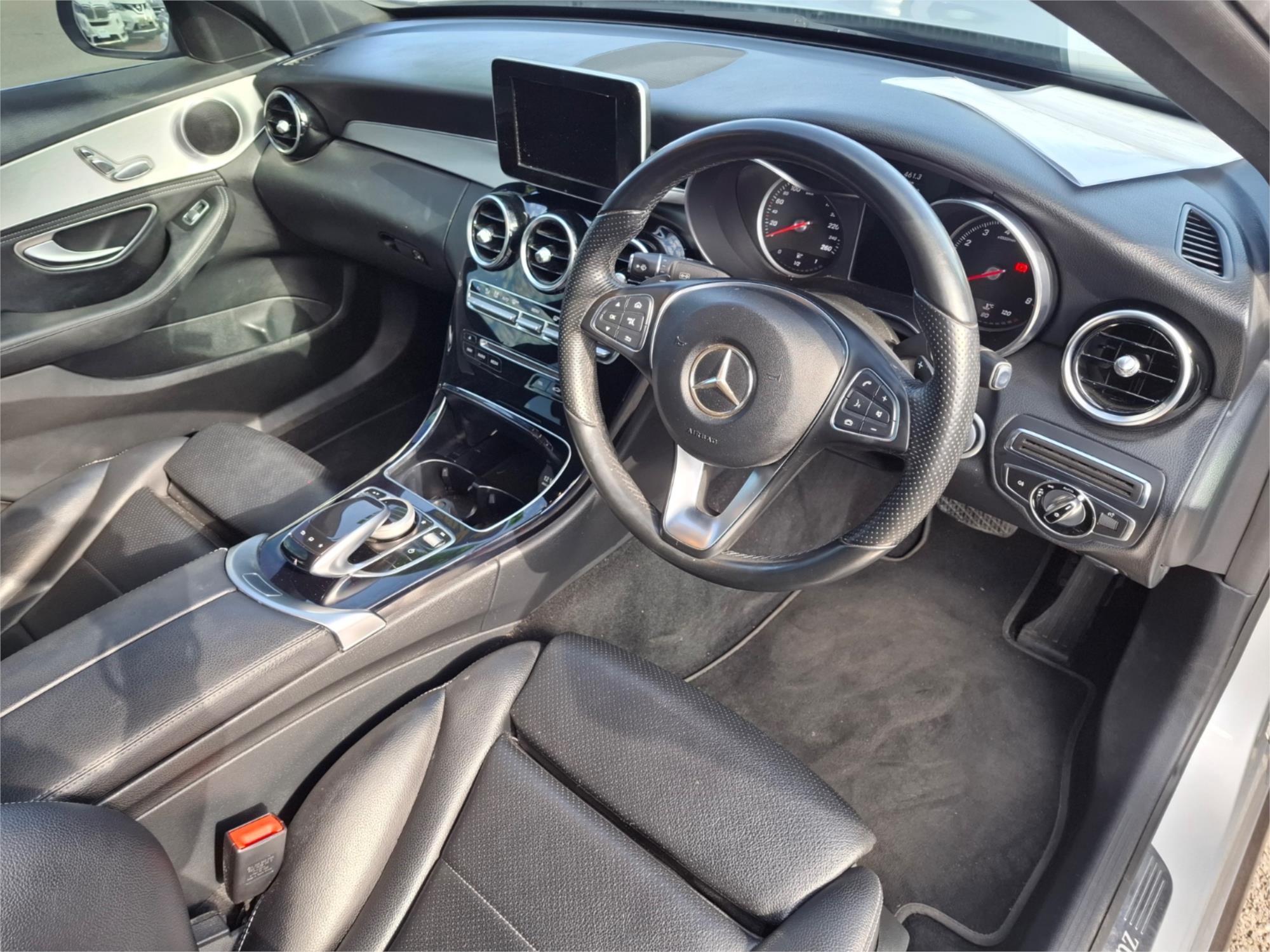 2015 MERCEDES-BENZ C200 205 7 SP AUTOMATIC 4D SEDAN