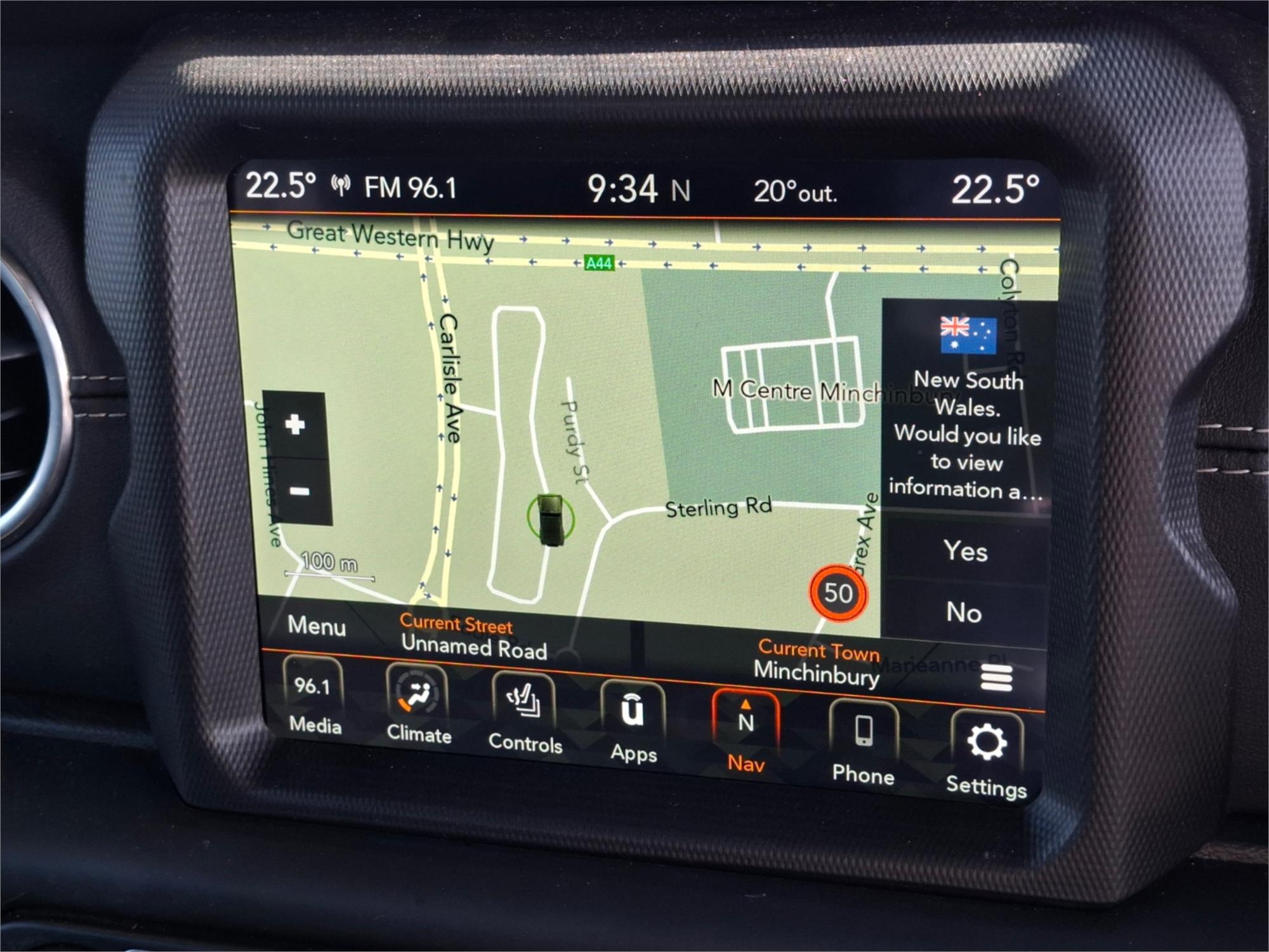 2020 JEEP WRANGLER JL MY20 OVERLAND (4x4) 8 SP AUTOMATIC 2D HARDTOP