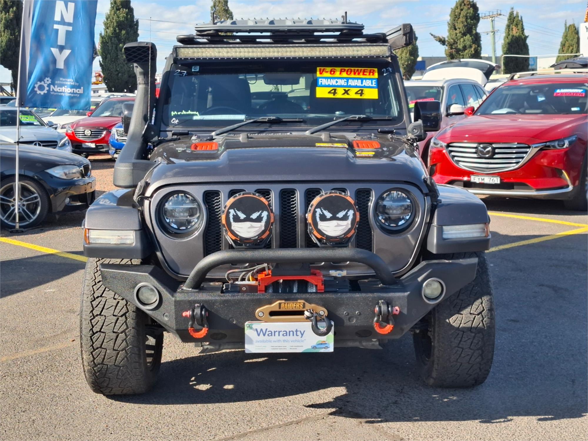 2020 JEEP WRANGLER JL MY20 OVERLAND (4x4) 8 SP AUTOMATIC 2D HARDTOP