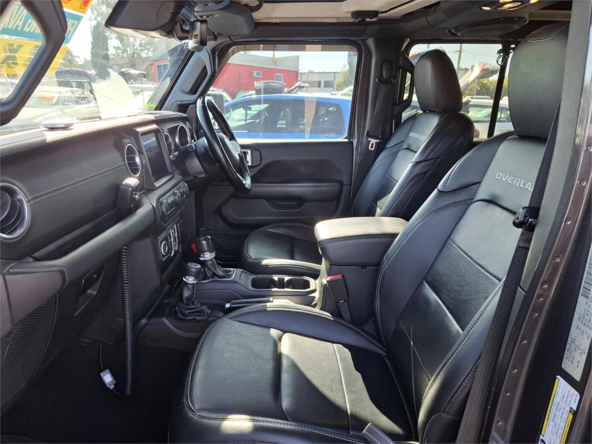 2020 JEEP WRANGLER JL MY20 OVERLAND (4x4) 8 SP AUTOMATIC 2D HARDTOP