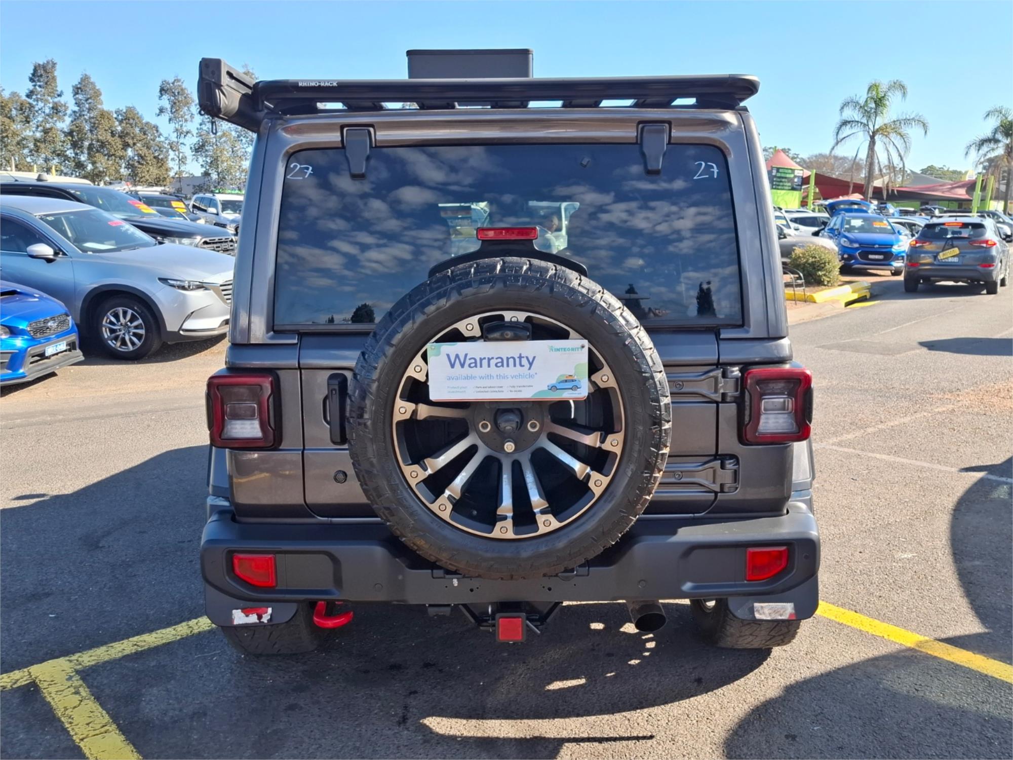2020 JEEP WRANGLER JL MY20 OVERLAND (4x4) 8 SP AUTOMATIC 2D HARDTOP