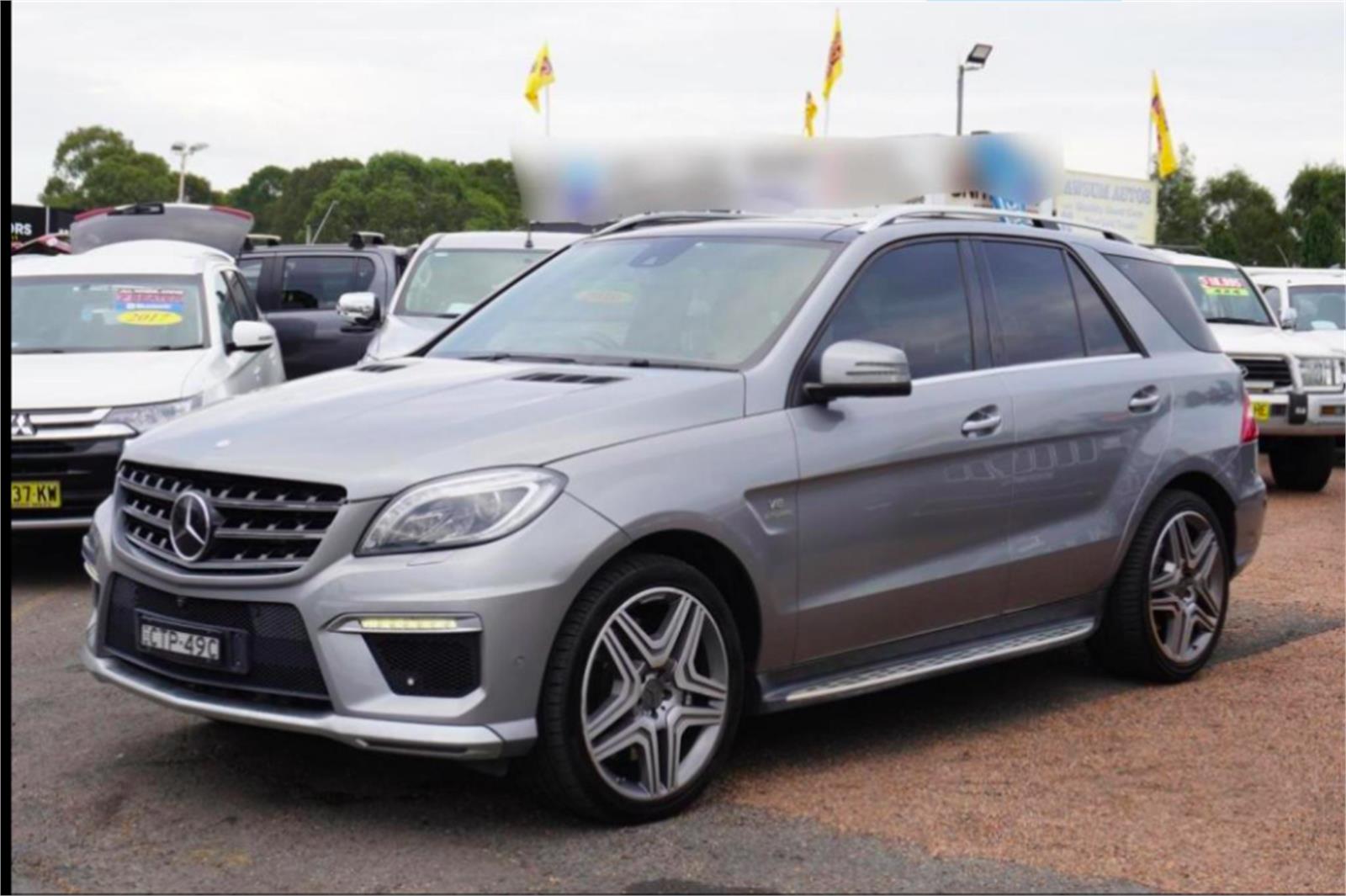 2014 MERCEDES-BENZ ML 166 63 AMG (4x4) 7 SP AUTOMATIC 4D WAGON