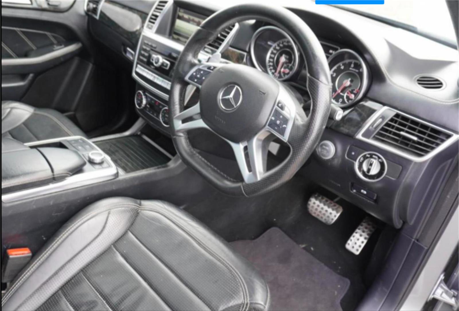 2014 MERCEDES-BENZ ML 166 63 AMG (4x4) 7 SP AUTOMATIC 4D WAGON