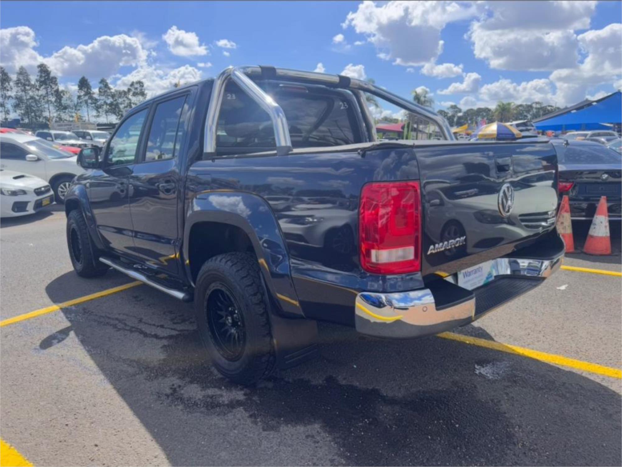2014 VOLKSWAGEN AMAROK 2H MY14 TDI420 CANYON (4x4) 8 SP AUTOMATIC DUAL CAB UTILITY