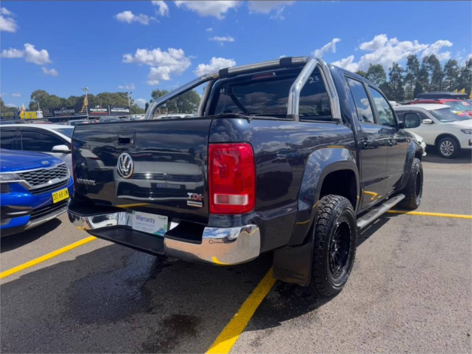 2014 VOLKSWAGEN AMAROK 2H MY14 TDI420 CANYON (4x4) 8 SP AUTOMATIC DUAL CAB UTILITY