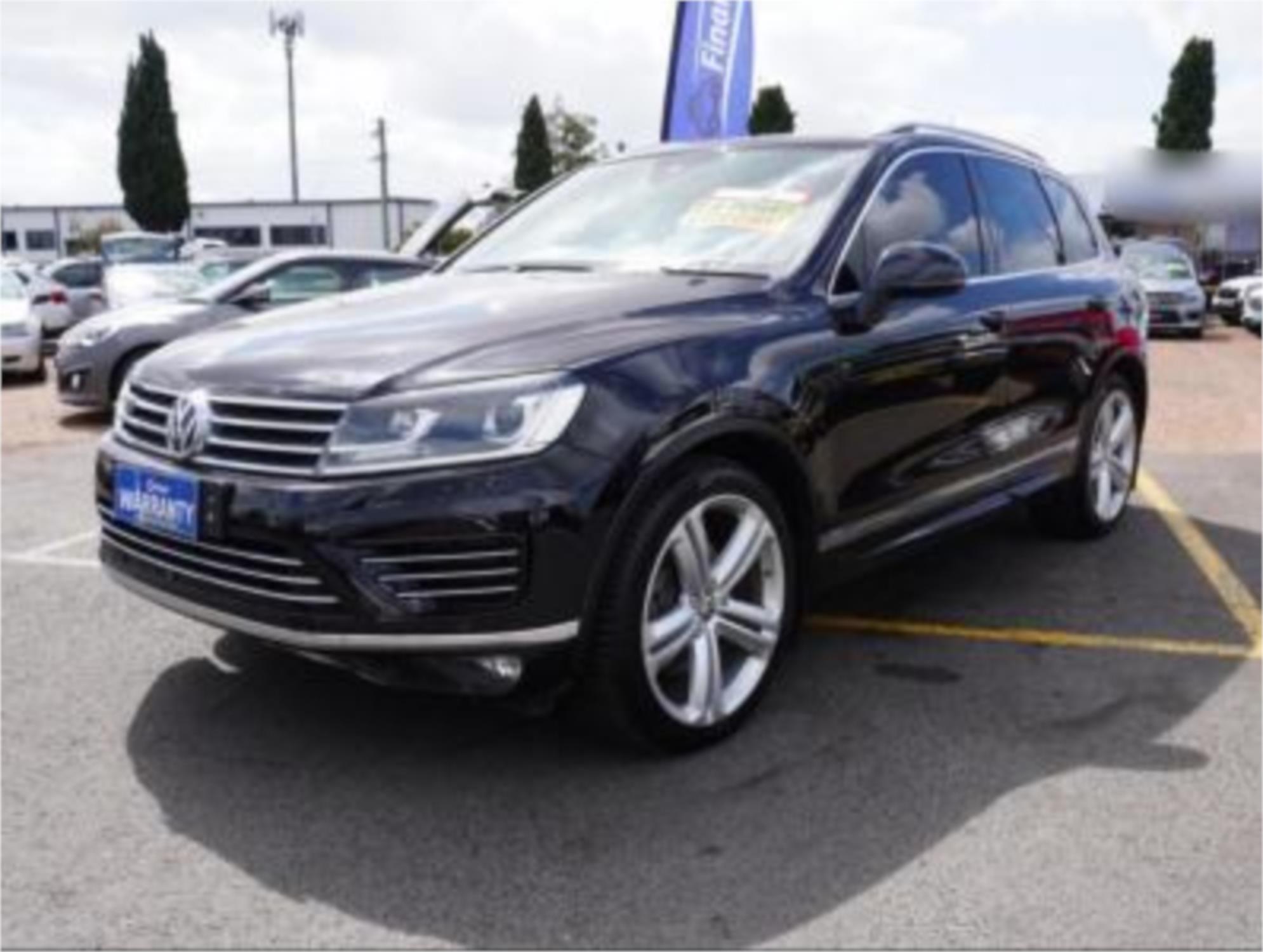2015 VOLKSWAGEN TOUAREG 7P MY15 V8 TDI R-LINE 8 SP AUTOMATIC 4D WAGON