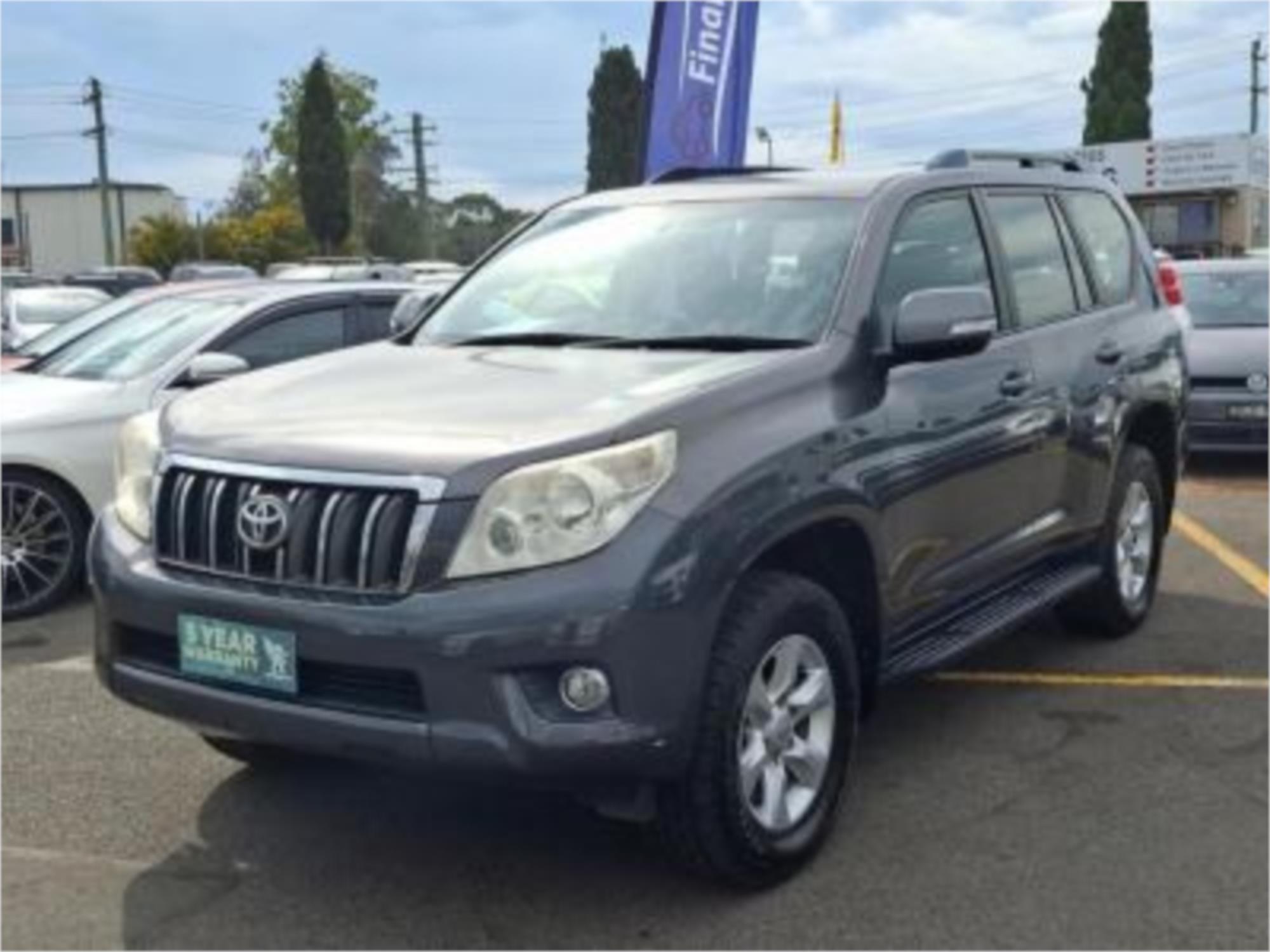 2010 TOYOTA LANDCRUISER KDJ150R PRADO GXL (4x4) 6 SP MANUAL 4D WAGON