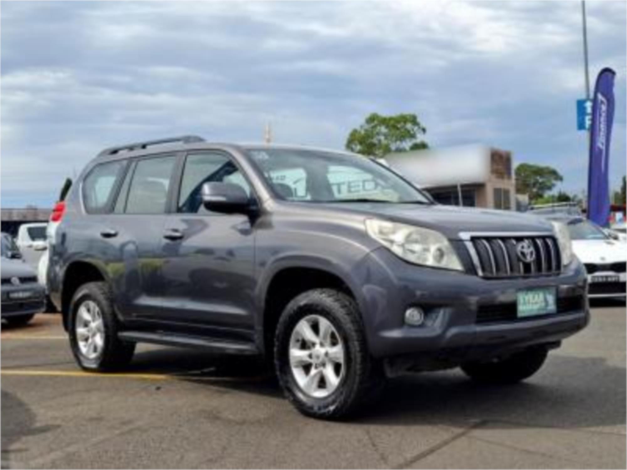 2010 TOYOTA LANDCRUISER KDJ150R PRADO GXL (4x4) 6 SP MANUAL 4D WAGON