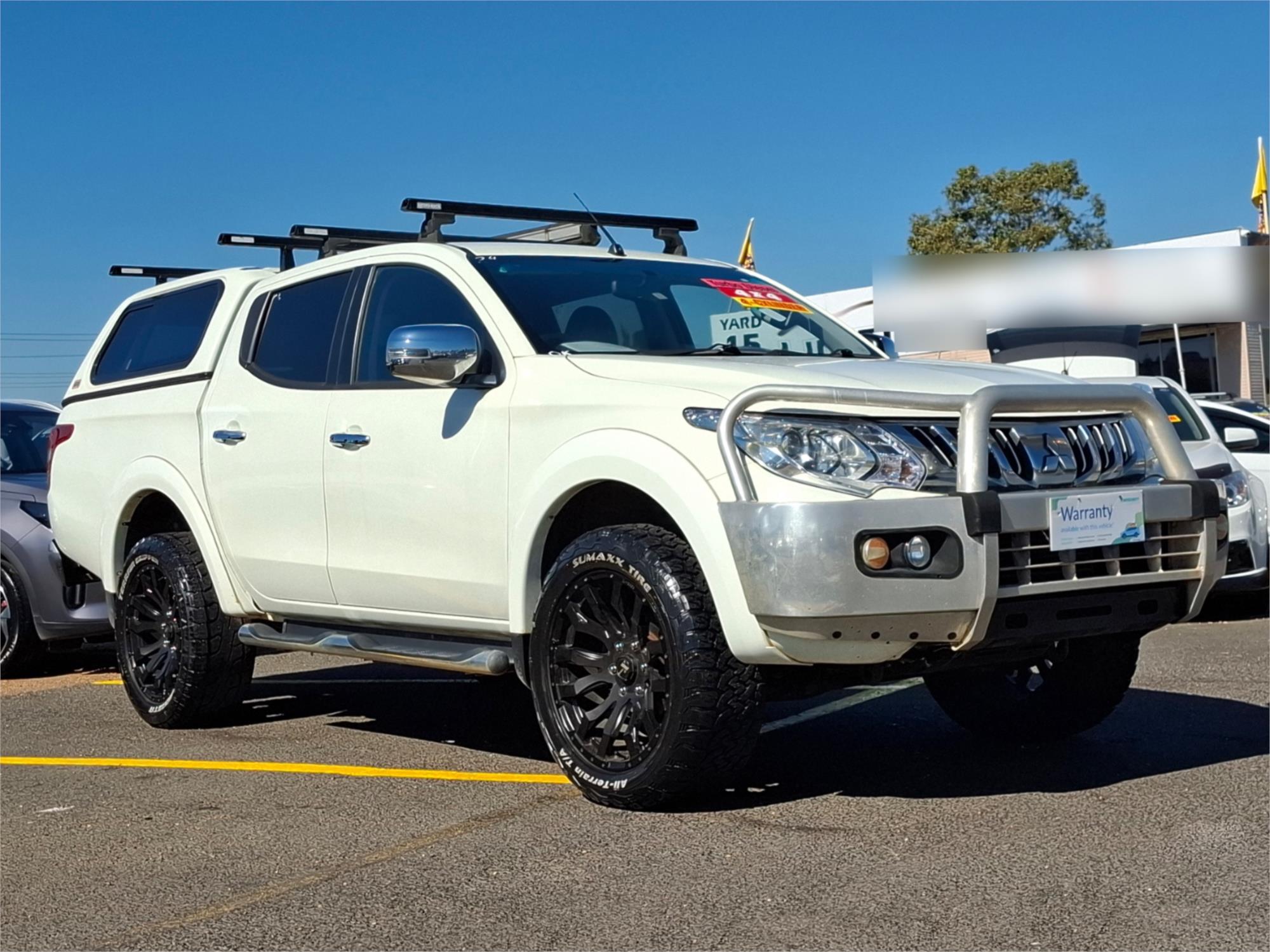 2016 MITSUBISHI TRITON MQ MY16 GLX (4x4) 6 SP MANUAL C/CHAS