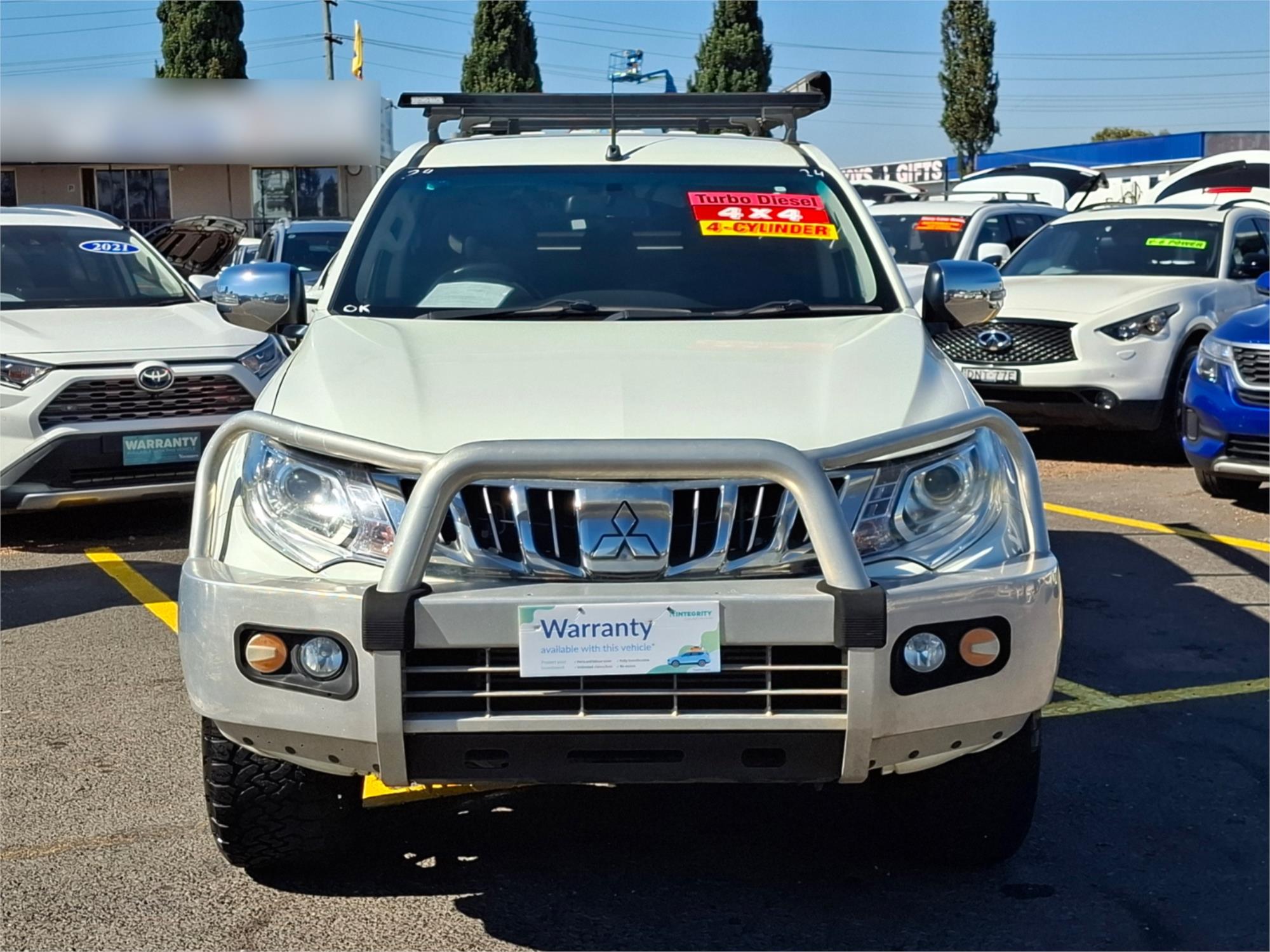 2016 MITSUBISHI TRITON MQ MY16 GLX (4x4) 6 SP MANUAL C/CHAS