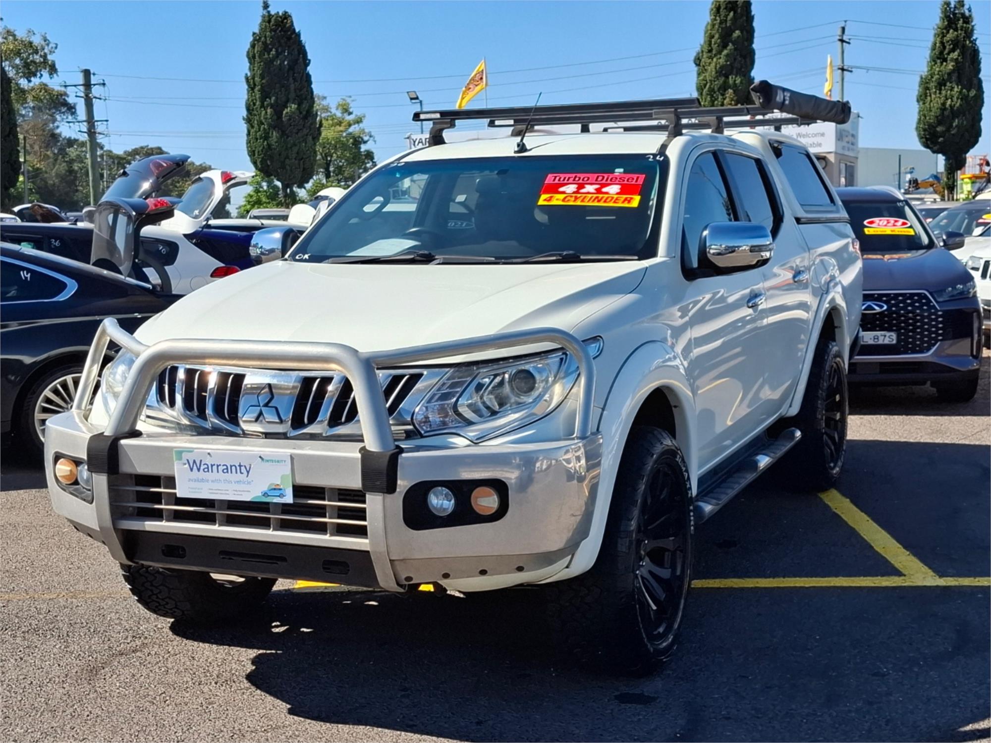 2016 MITSUBISHI TRITON MQ MY16 GLX (4x4) 6 SP MANUAL C/CHAS
